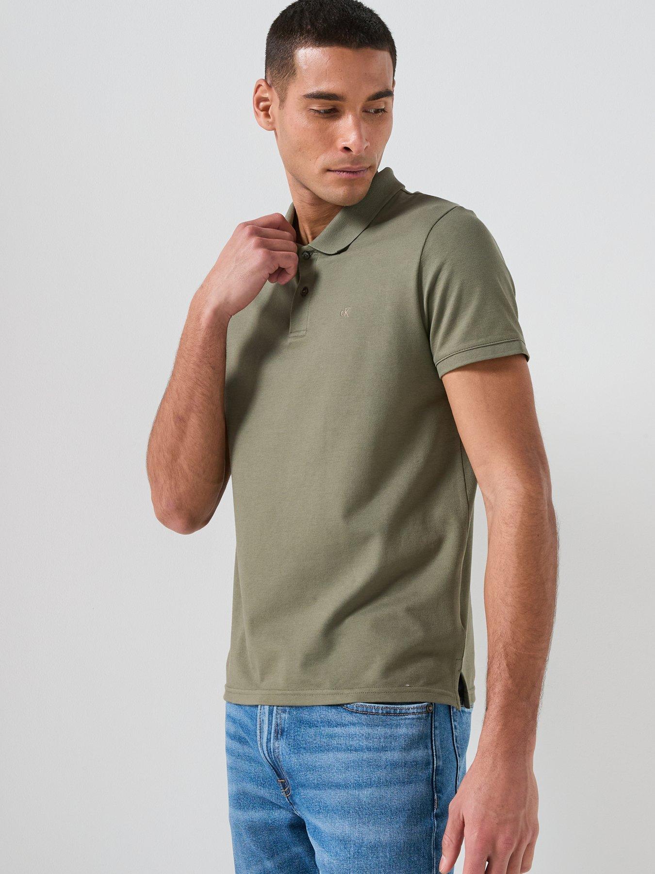 calvin-klein-slim-fit-refined-pique-polo-shirt-green