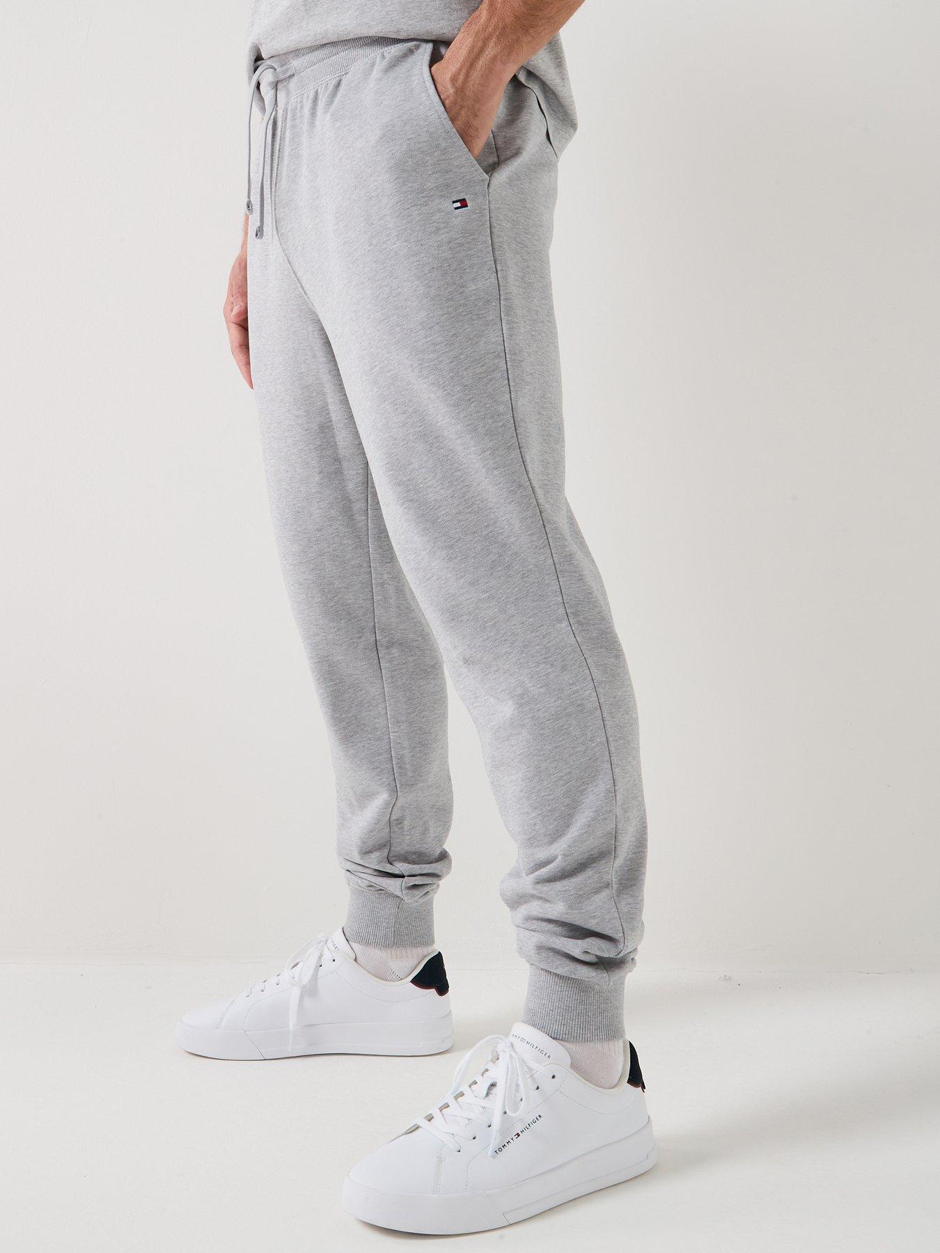  image of tommy-hilfiger-essential-terry-joggers-grey