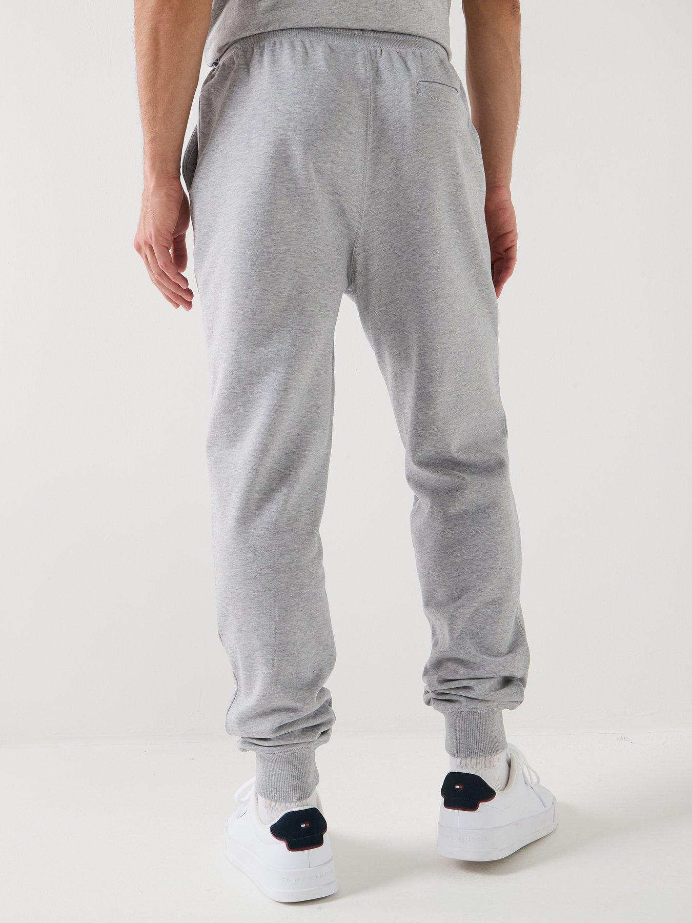  image of tommy-hilfiger-essential-terry-joggers-grey