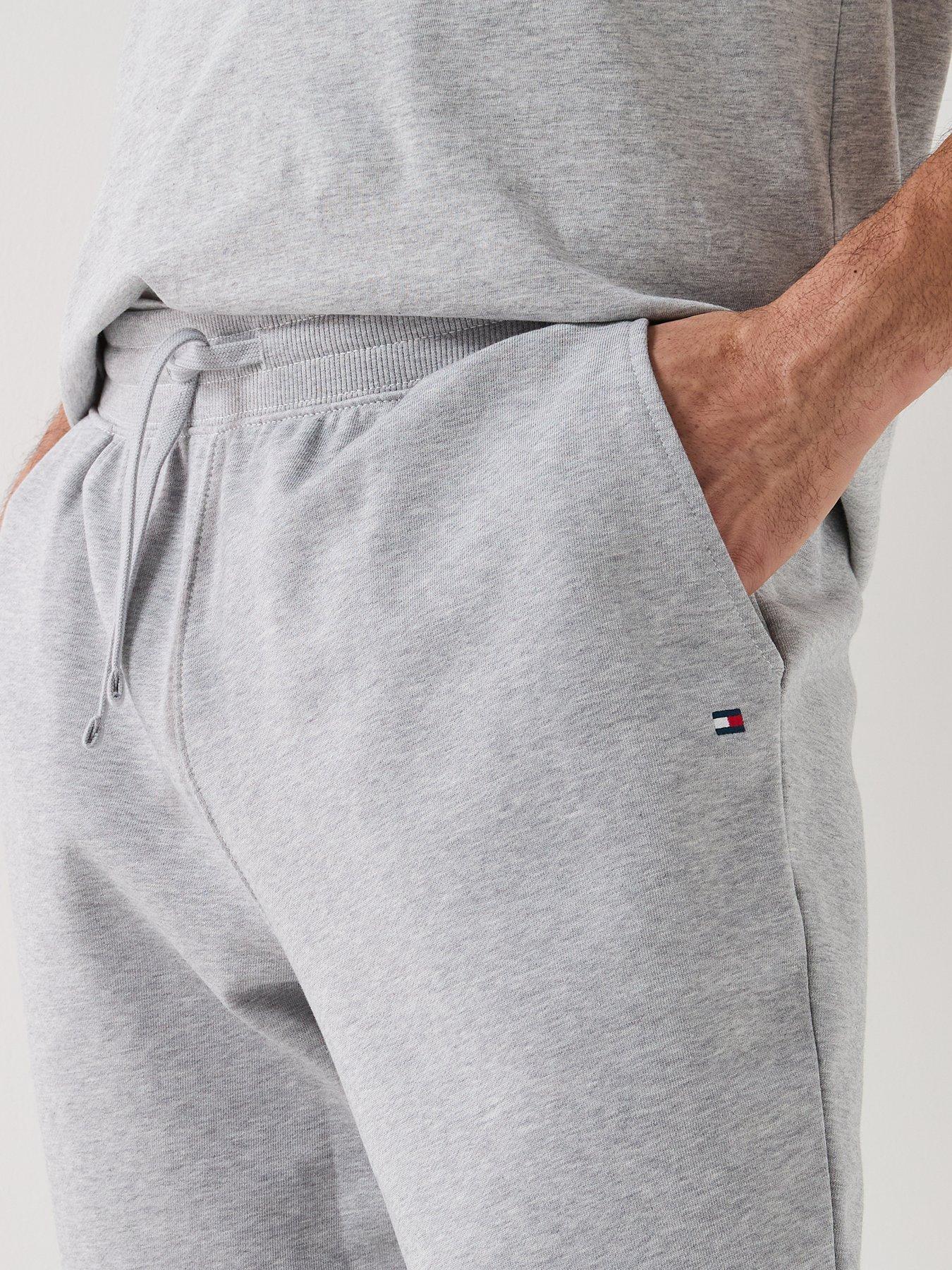  image of tommy-hilfiger-essential-terry-joggers-grey