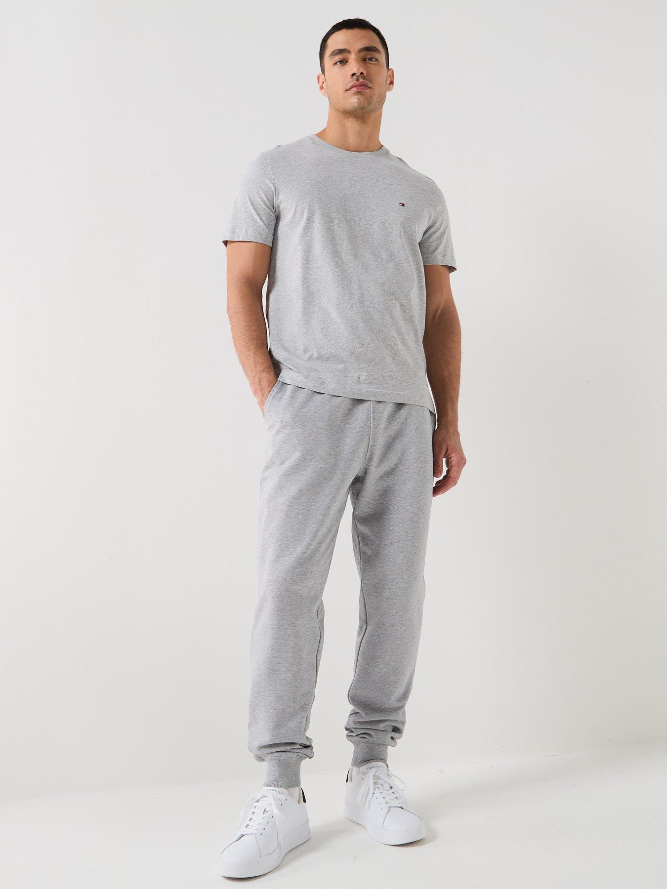  image of tommy-hilfiger-essential-terry-joggers-grey