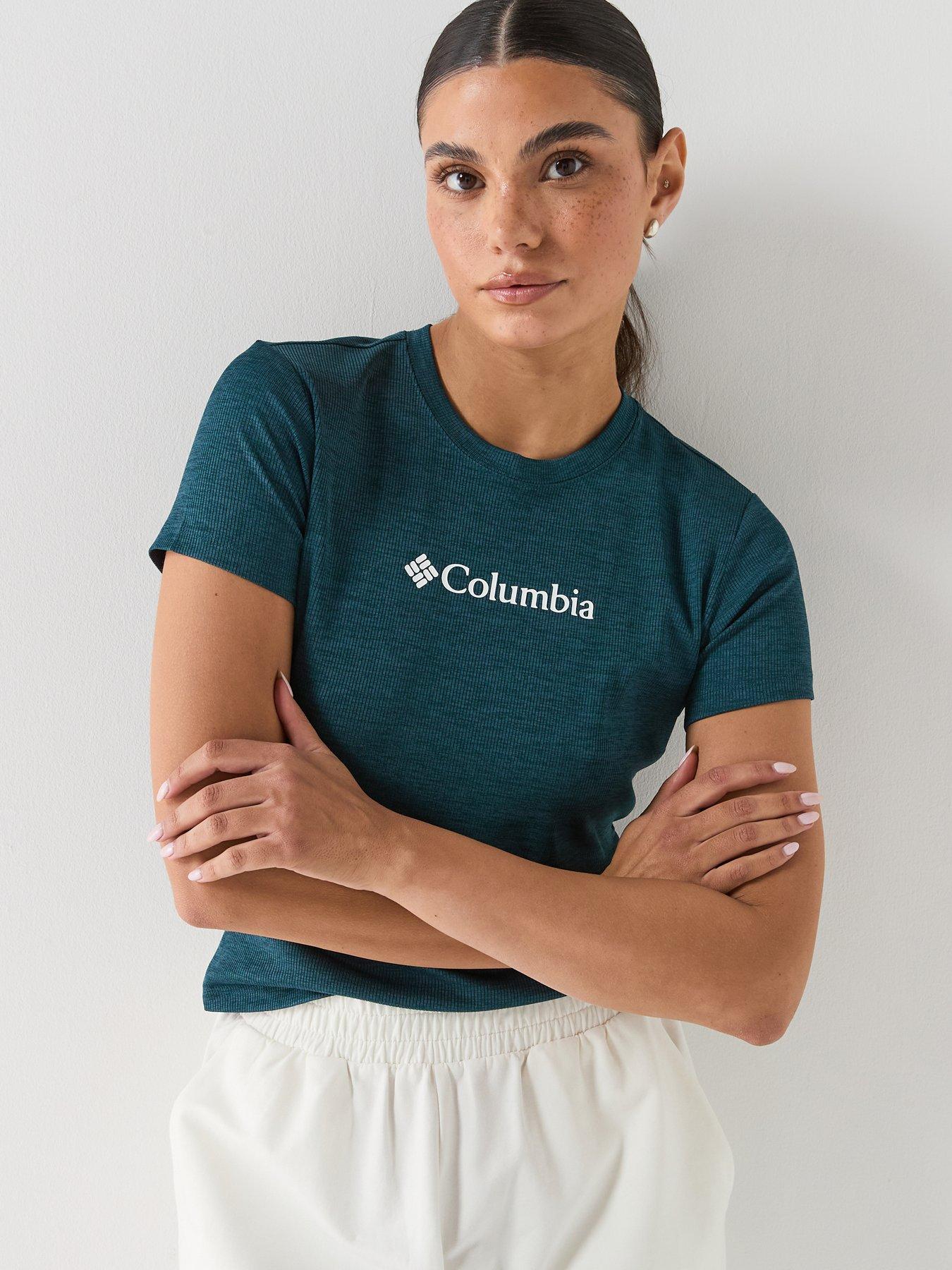 Columbia Womens Move T-Shirt - Blue