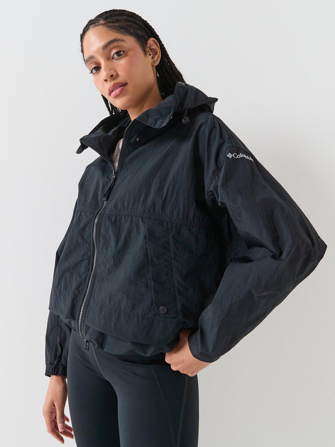 Columbia Womens Paracutie II Windbreaker - Black