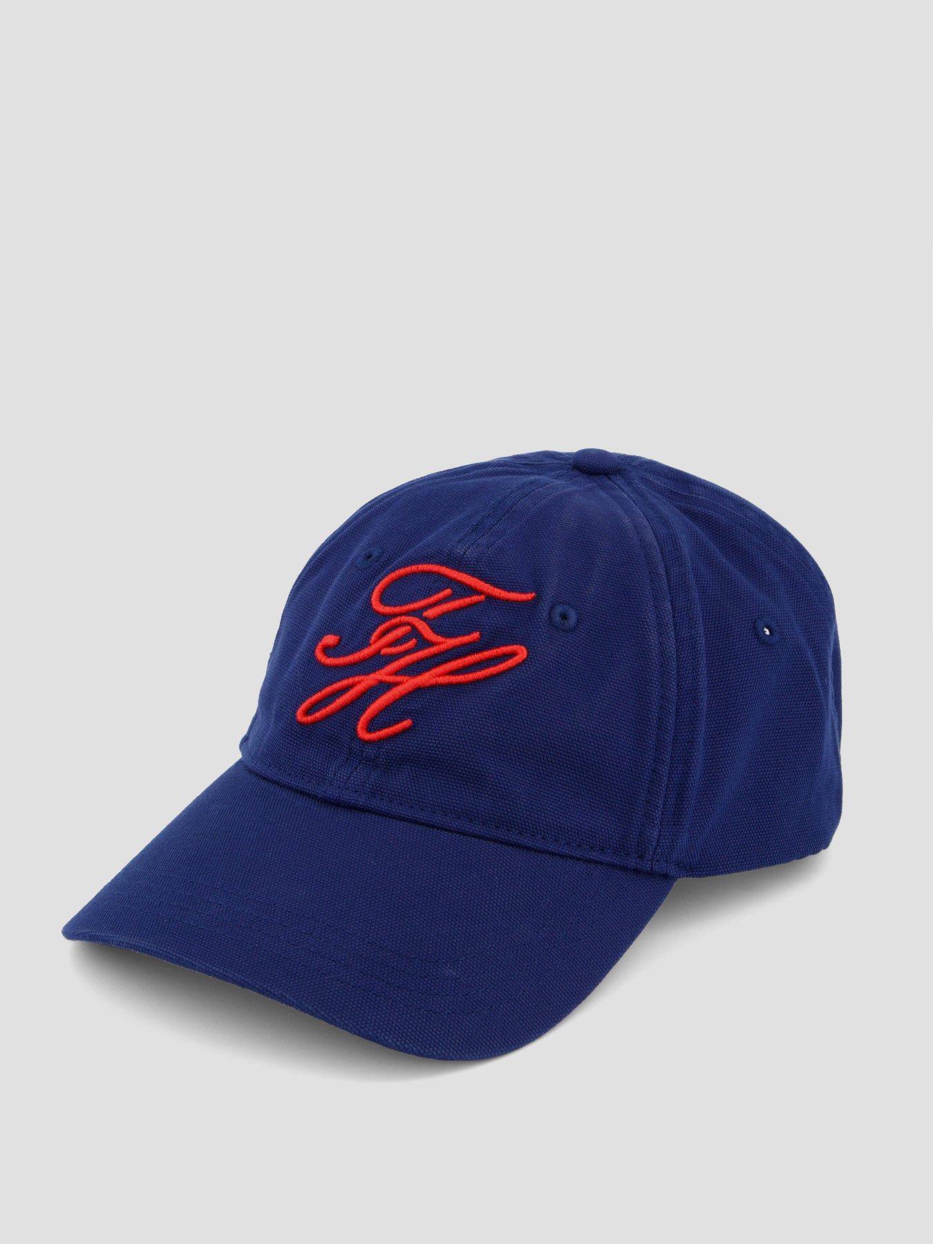  image of tommy-hilfiger-th-script-soft-6-panel-cap-navy