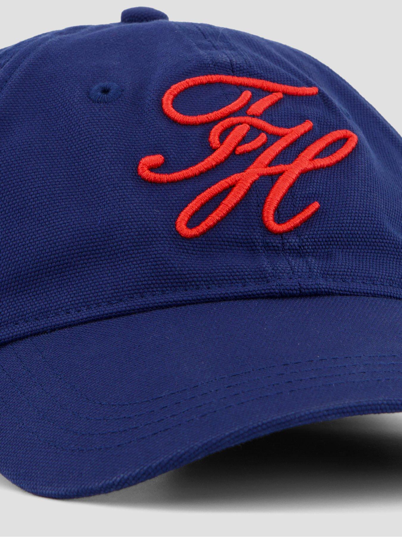  image of tommy-hilfiger-th-script-soft-6-panel-cap-navy