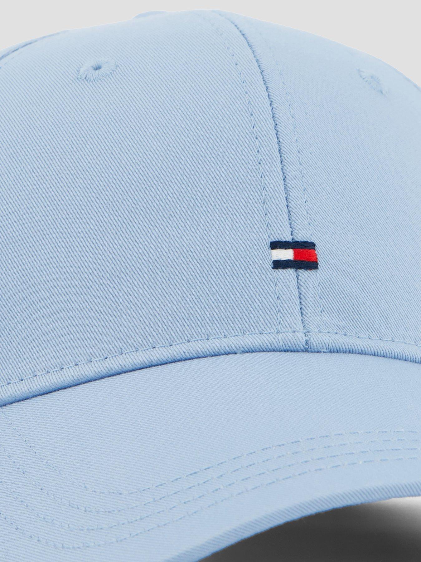  image of tommy-hilfiger-th-flag-cotton-6-panel-cap-light-blue