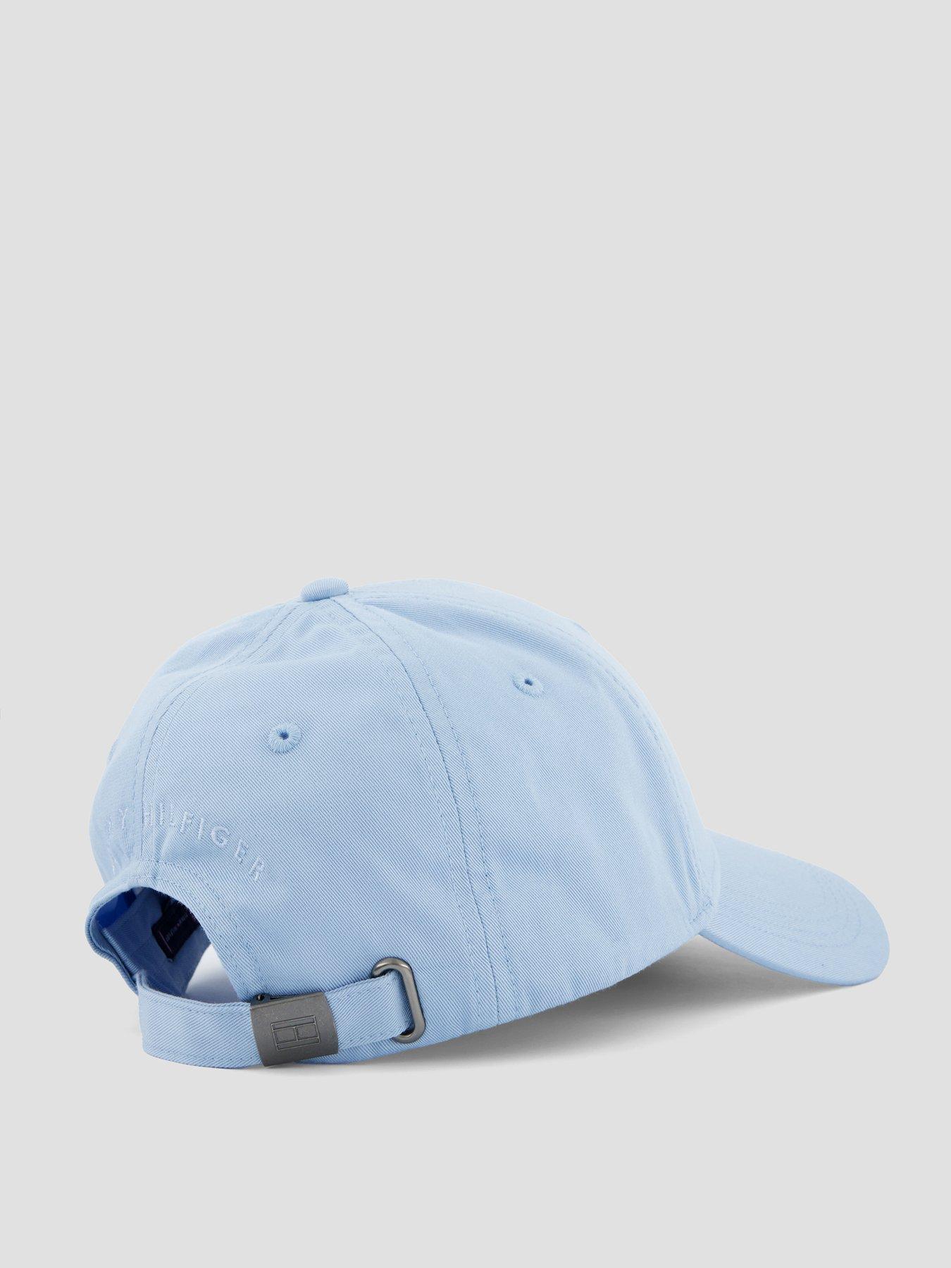  image of tommy-hilfiger-th-flag-cotton-6-panel-cap-light-blue