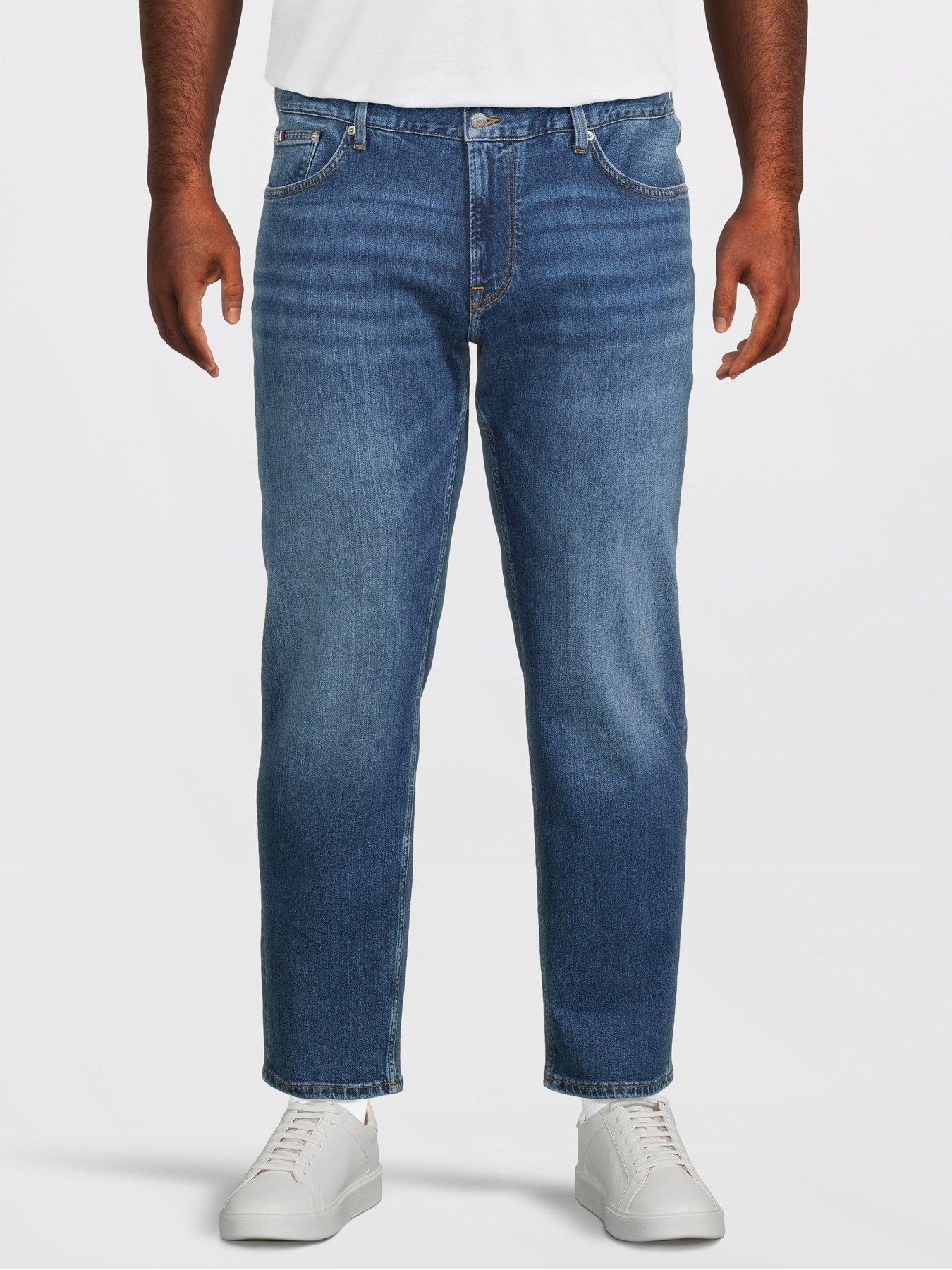 Tommy Hilfiger Big  &  Tall Madison Regular Fit Jeans - Mid Wash