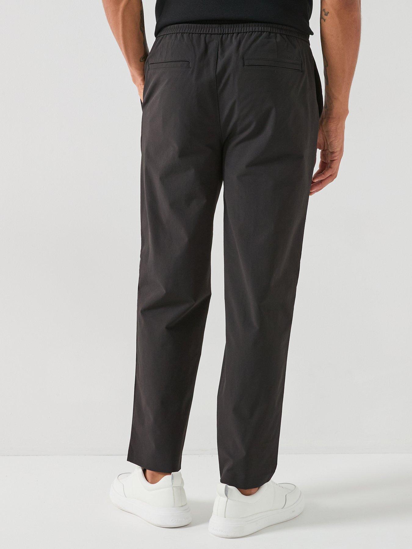 Image 2 of 4 of Calvin Klein Classic Tech Elasticated Trouser - Black