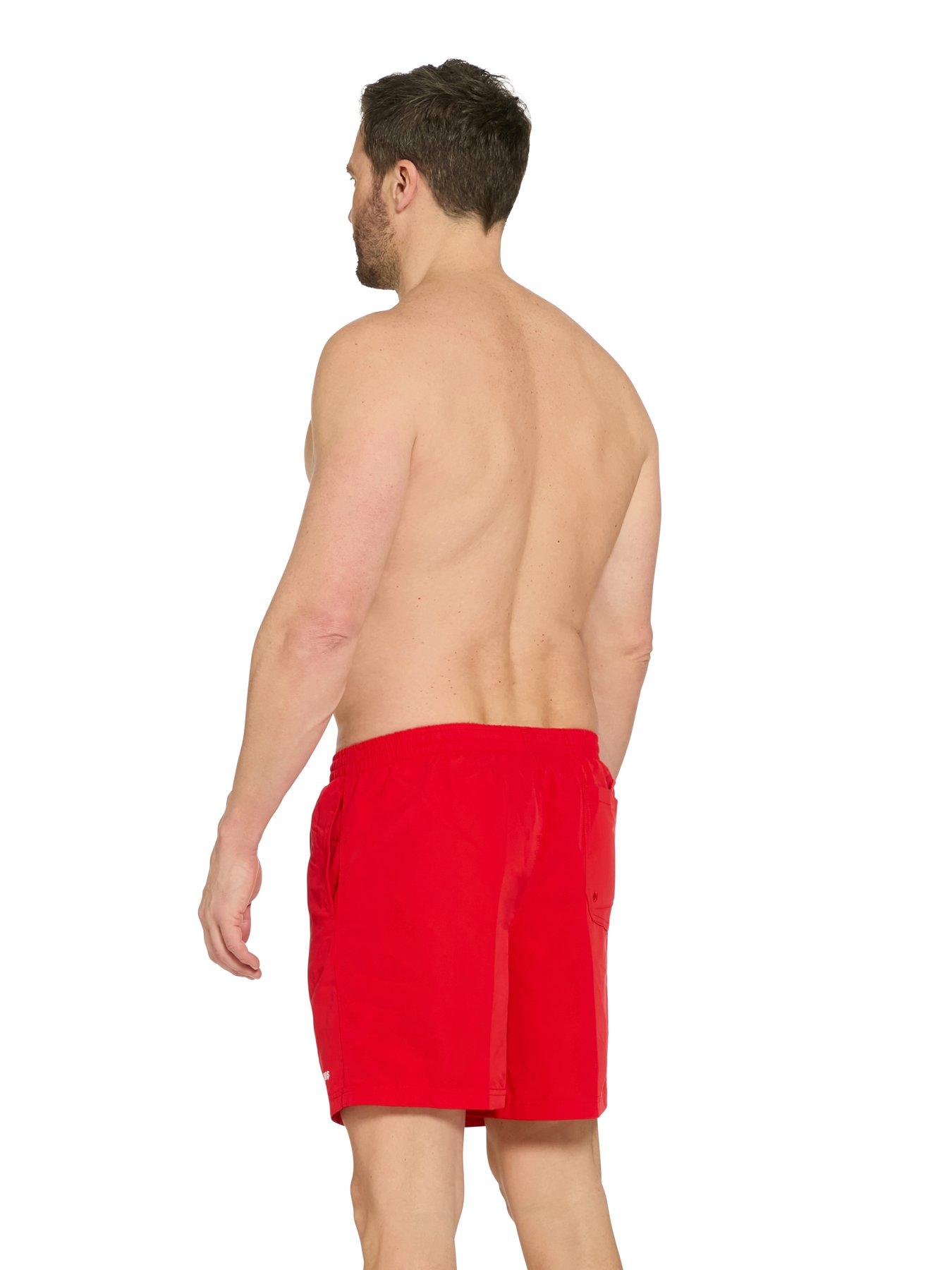 Image 2 of 6 of Zoggs Mens Swim Penrith 17 Inch Shorts - Red