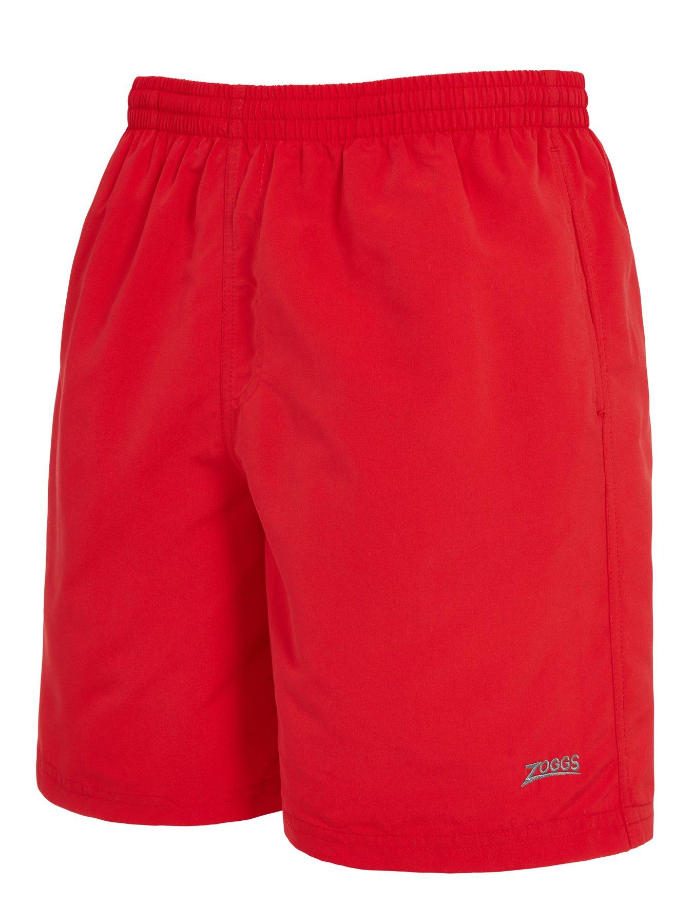 Image 6 of 6 of Zoggs Mens Swim Penrith 17 Inch Shorts - Red