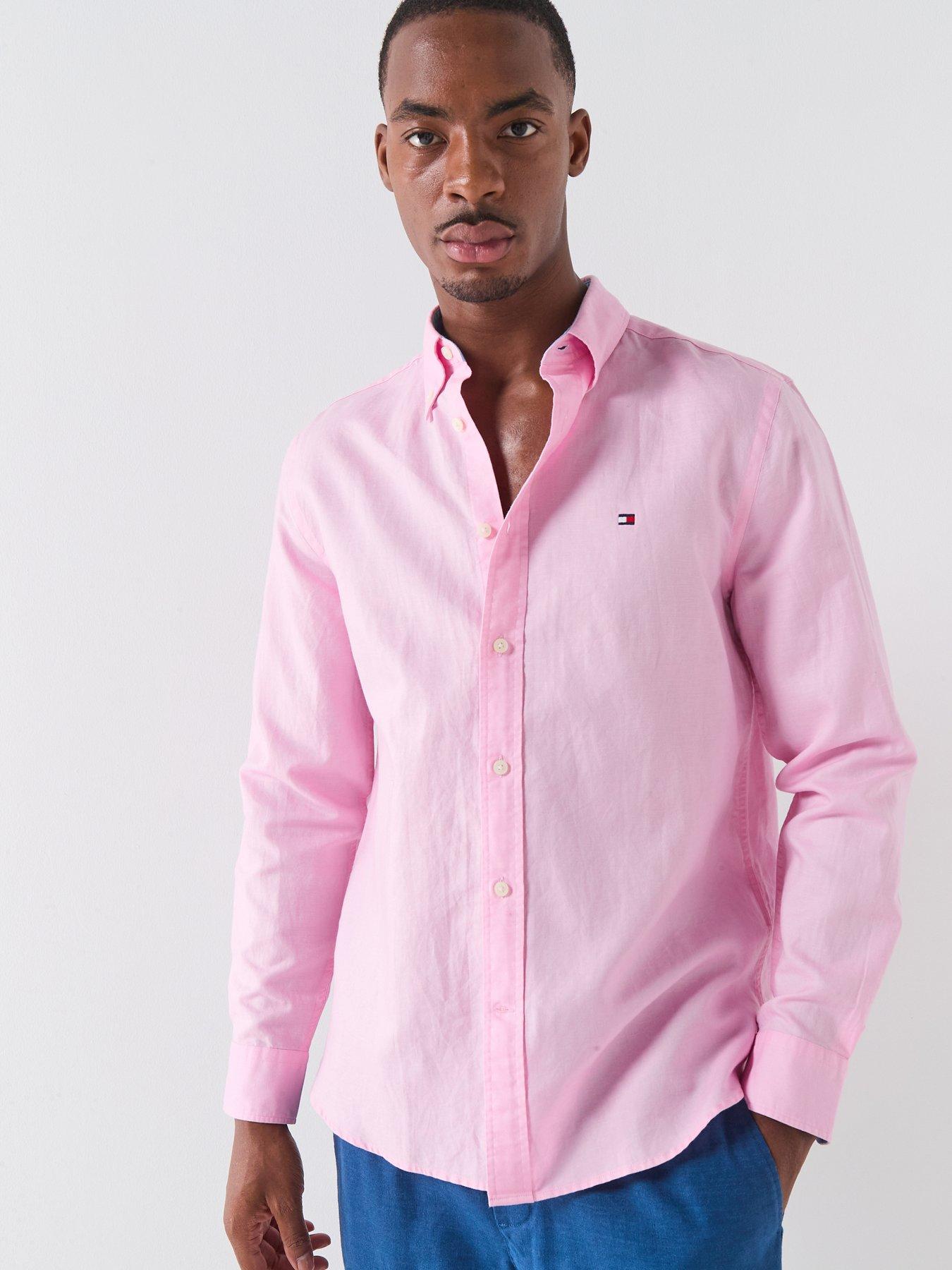 tommy-hilfiger-tommy-hilfiger-regular-fit-linen-blend-shirt-light-pink