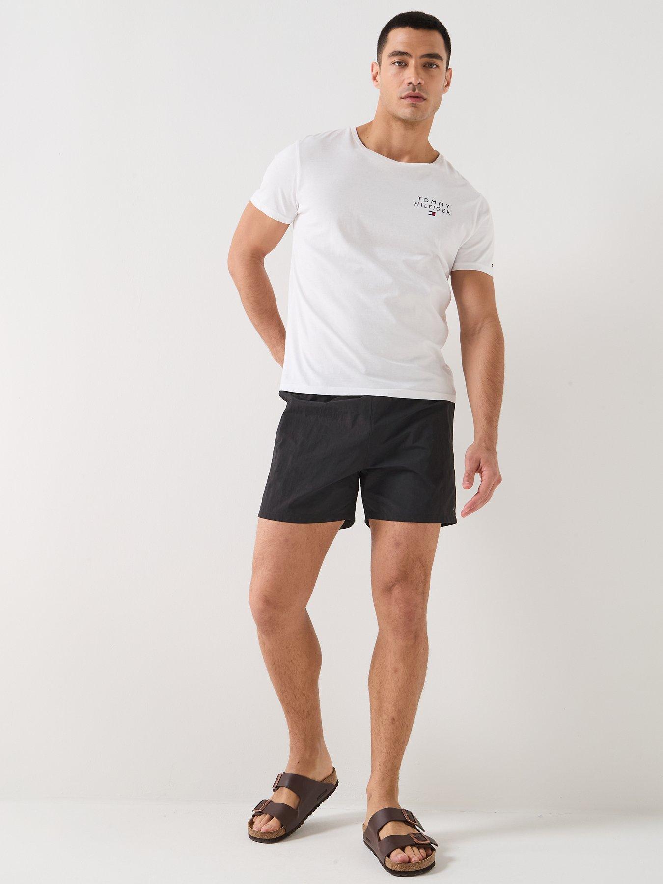 Image 3 of 6 of Tommy Hilfiger Essential Medium Swim Shorts - Black