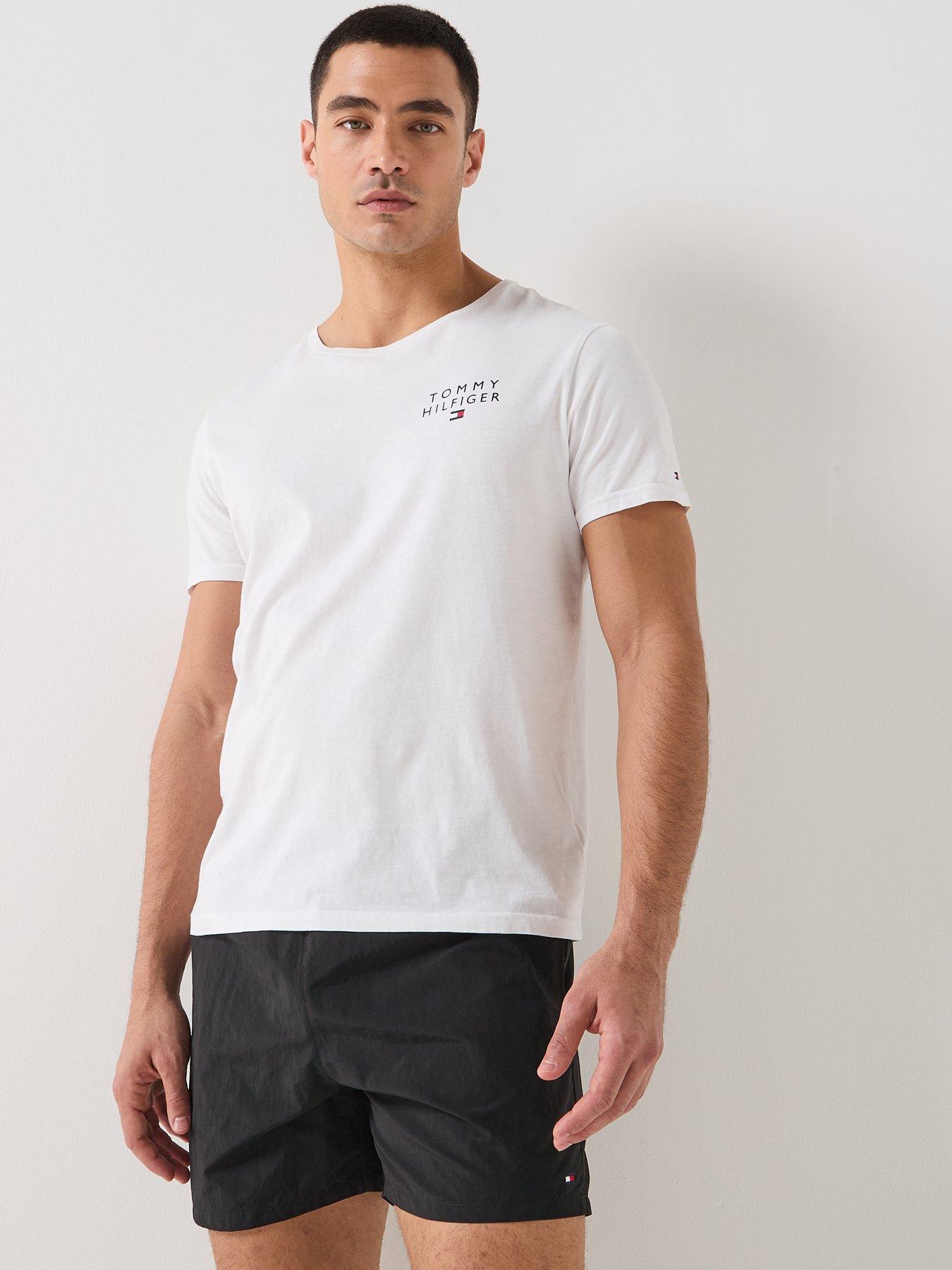 Image 5 of 6 of Tommy Hilfiger Essential Medium Swim Shorts - Black