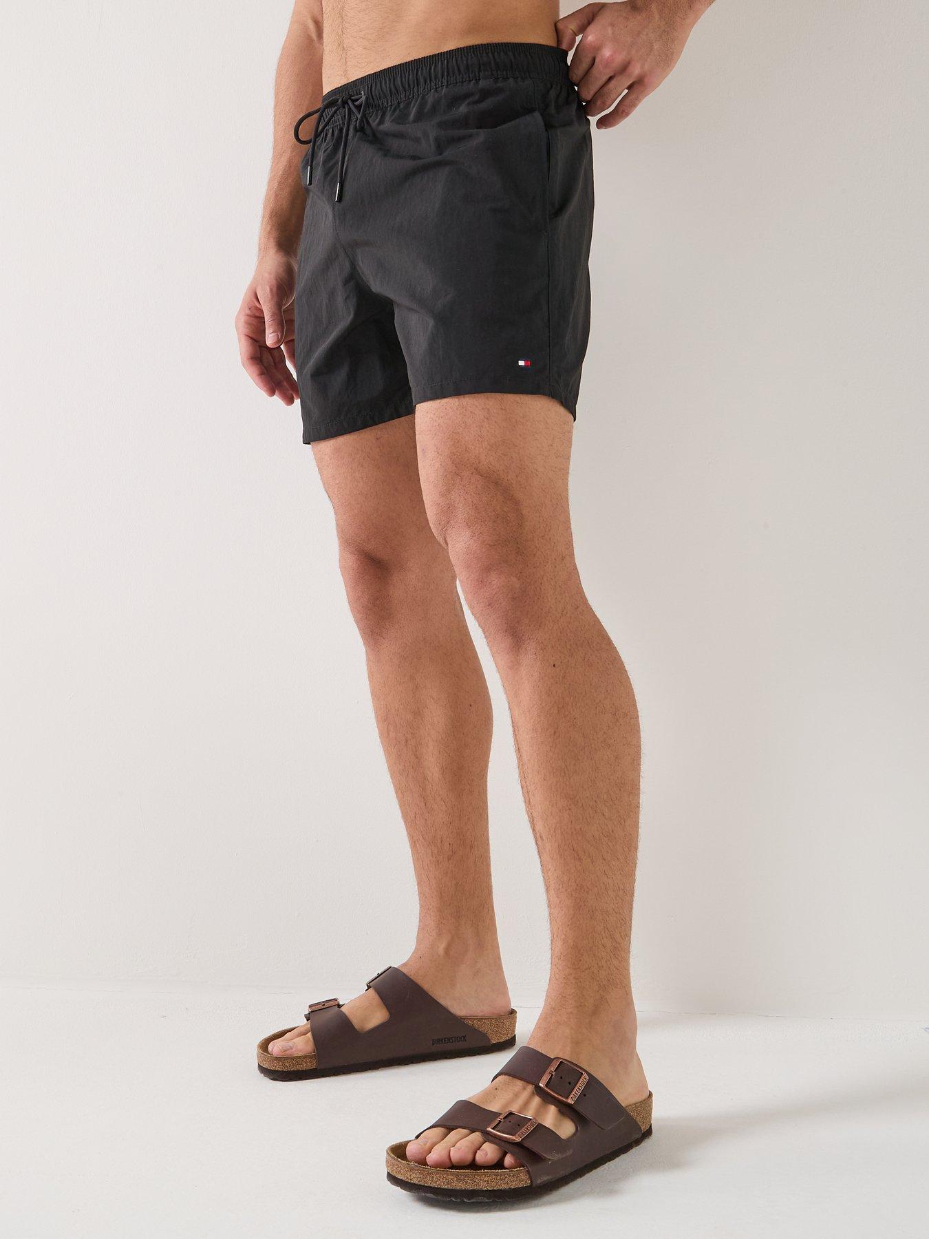 Image 6 of 6 of Tommy Hilfiger Essential Medium Swim Shorts - Black