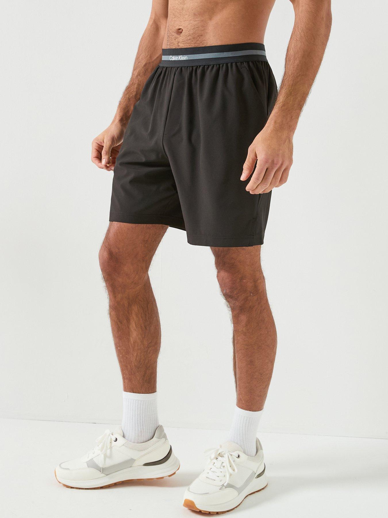 Calvin Klein Sport Work Out Woven Shorts - Black