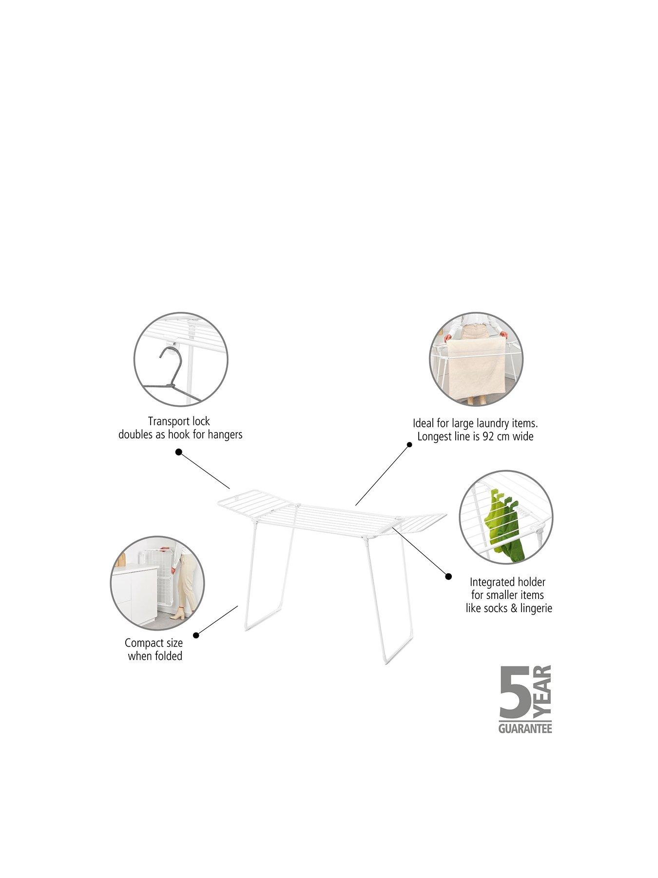  image of brabantia-hangon-drying-rack-white