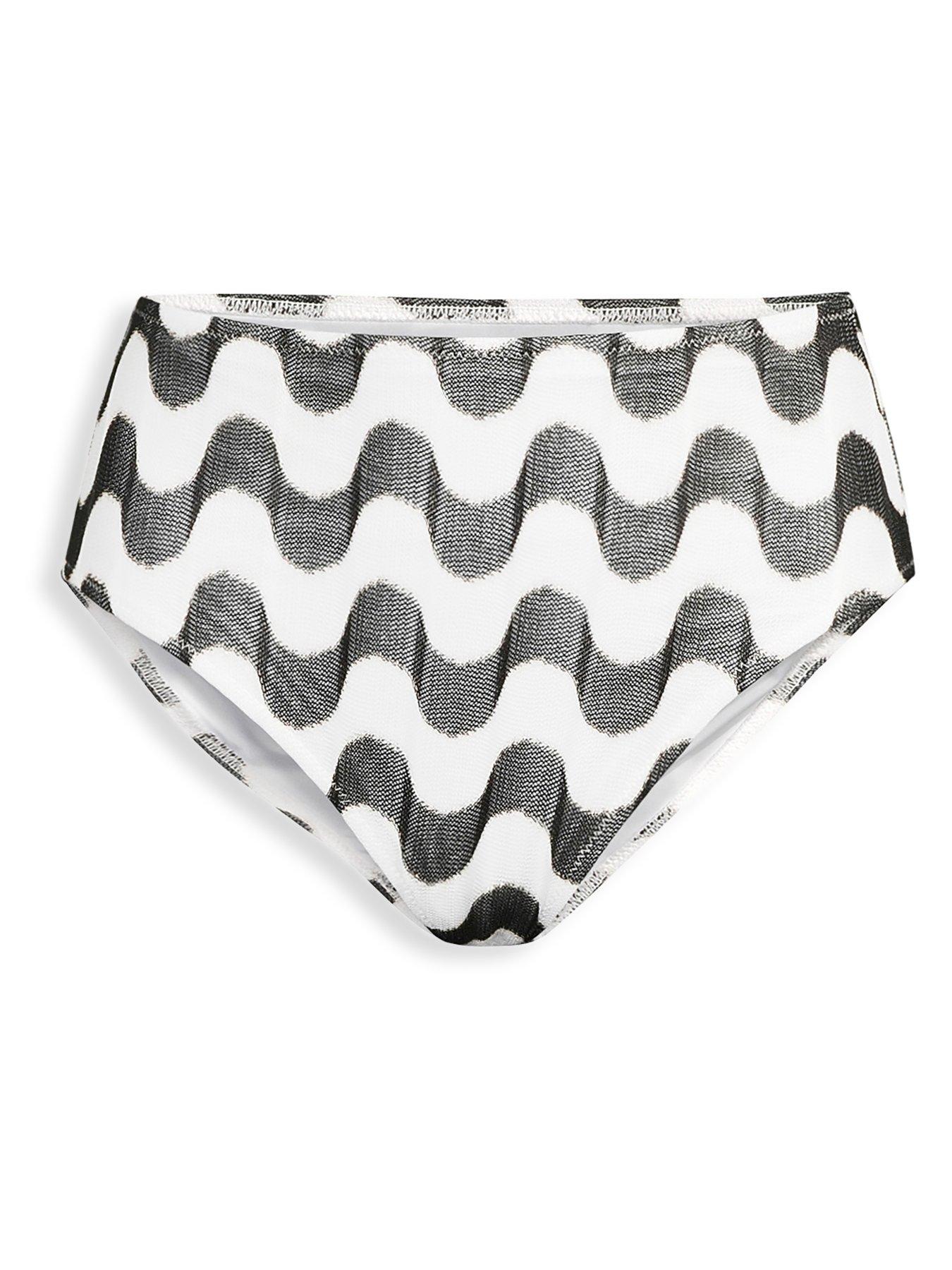 Image 6 of 6 of The Very Collection Shape Enhancing Lurex Textured Bikini Brief
