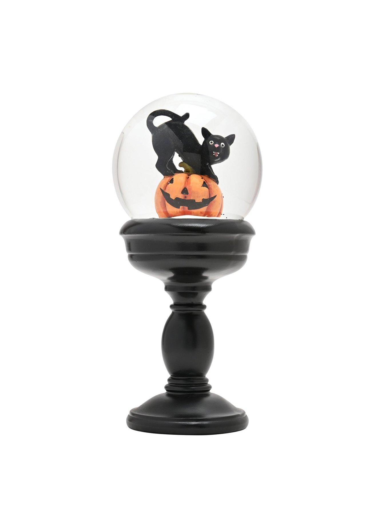  image of the-seasonal-gift-co-pumpkin-snow-globe