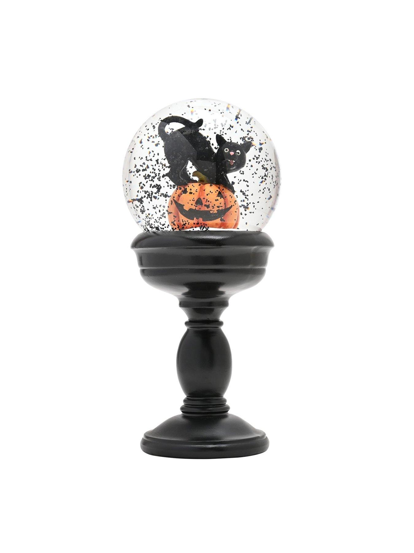 image of the-seasonal-gift-co-pumpkin-snow-globe