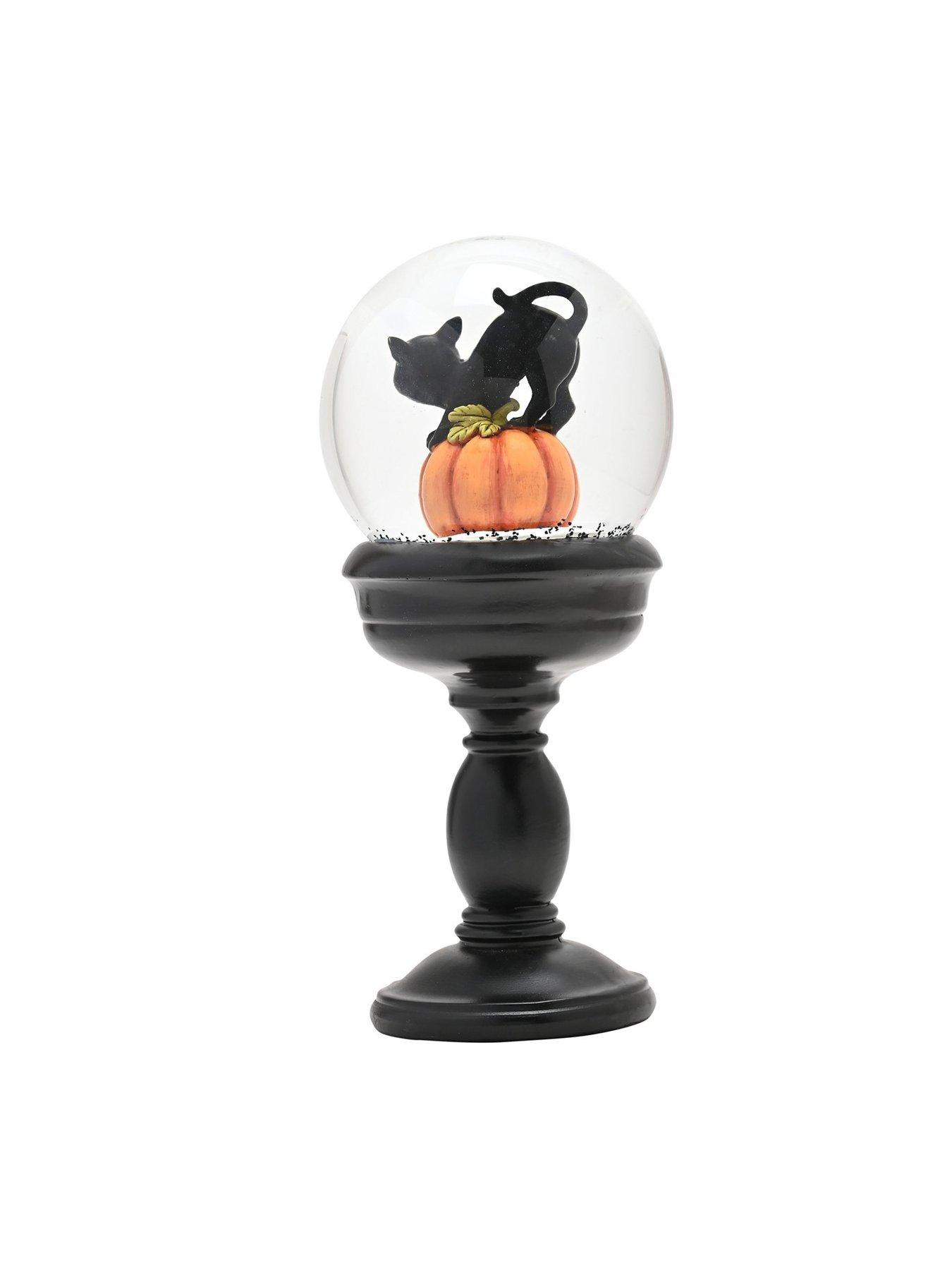  image of the-seasonal-gift-co-pumpkin-snow-globe