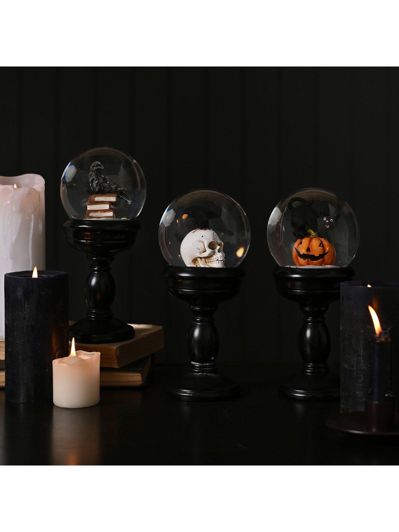  image of the-seasonal-gift-co-pumpkin-snow-globe