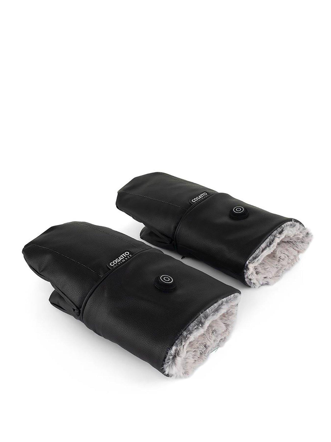 front image of cosatto-ultimate-heated-snuggle-mitts-single-black