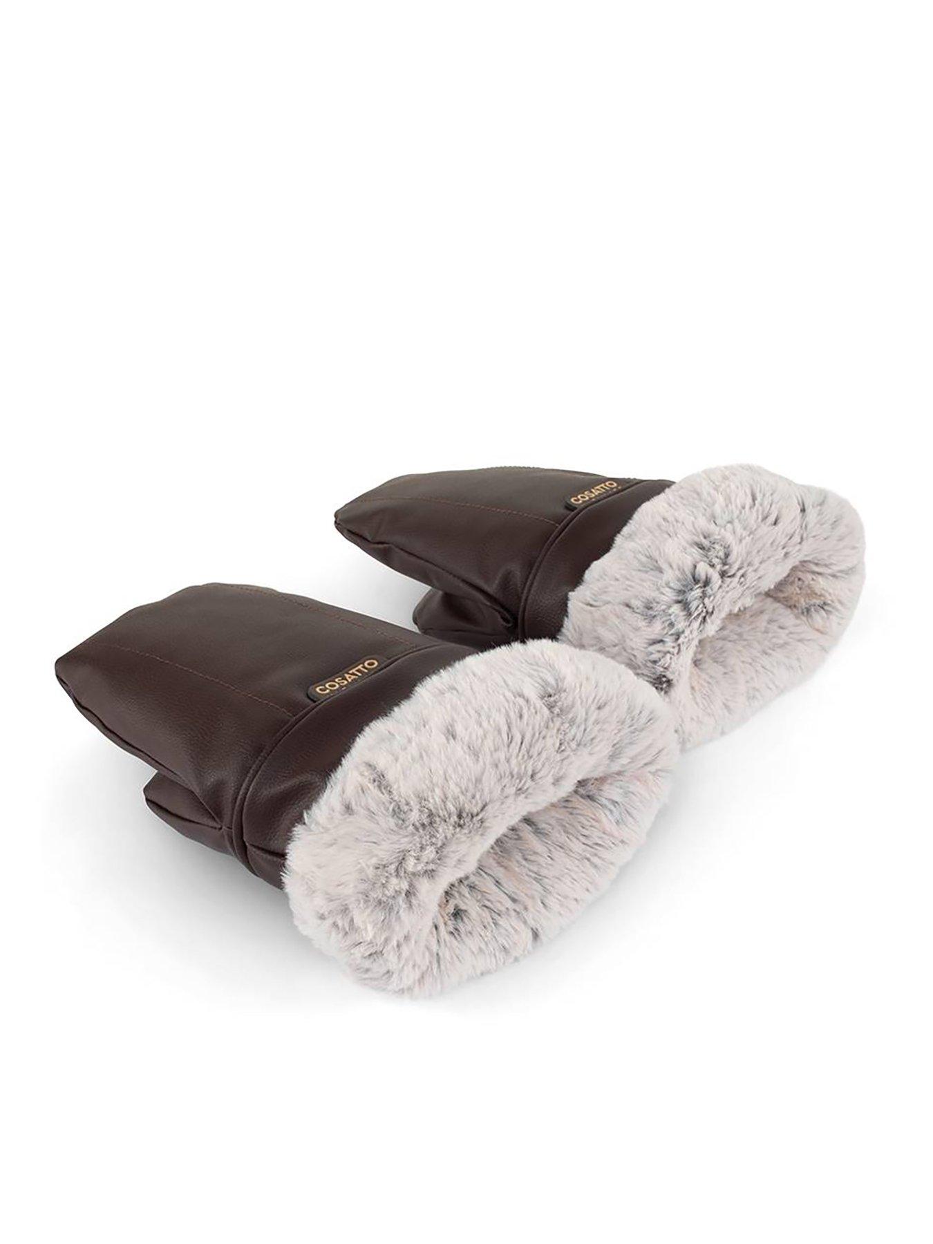  image of cosatto-ultimate-heated-snuggle-mitts-single-brown