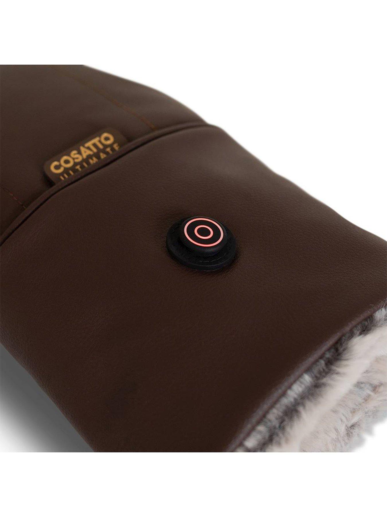  image of cosatto-ultimate-heated-snuggle-mitts-single-brown