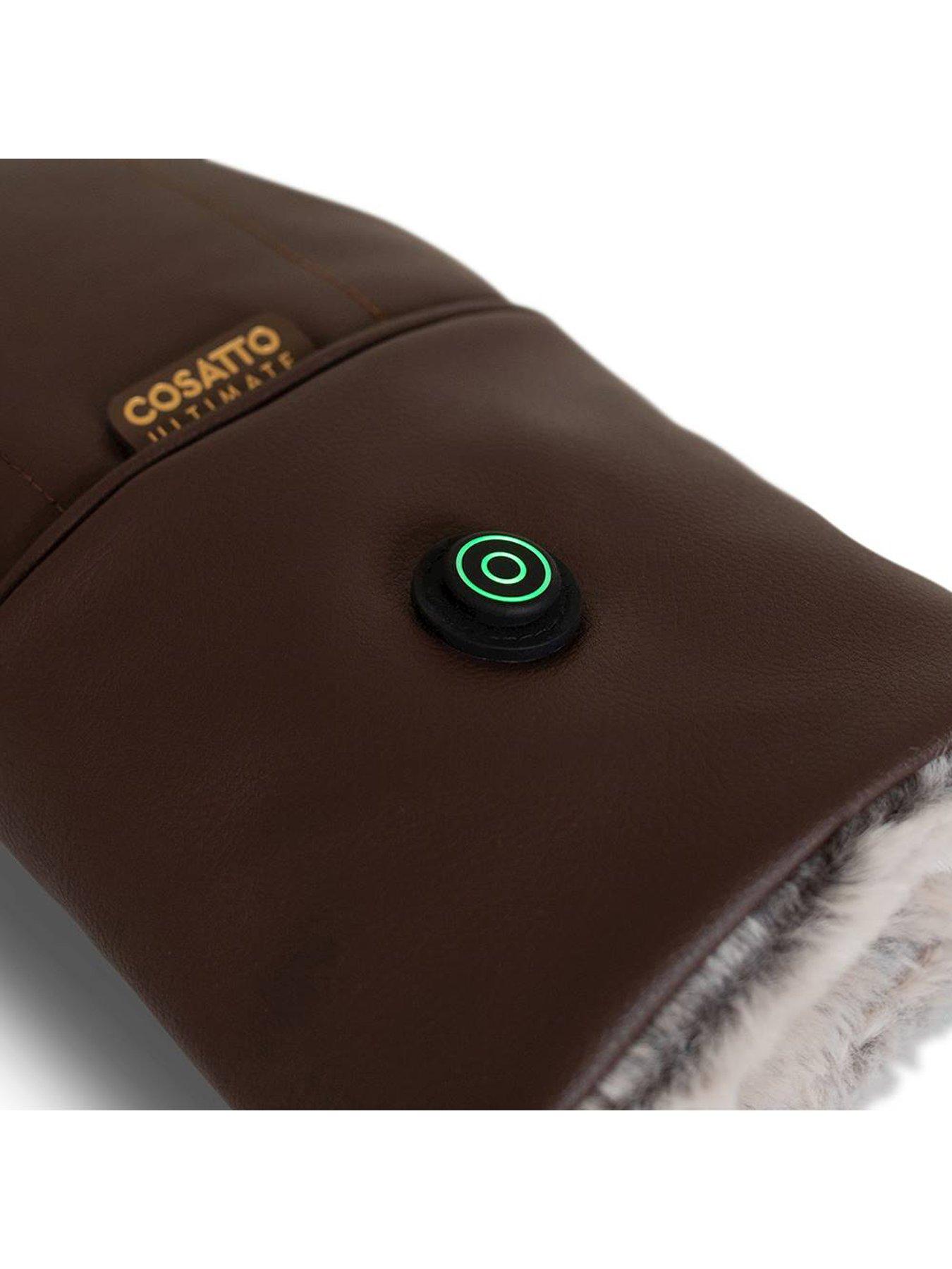  image of cosatto-ultimate-heated-snuggle-mitts-single-brown