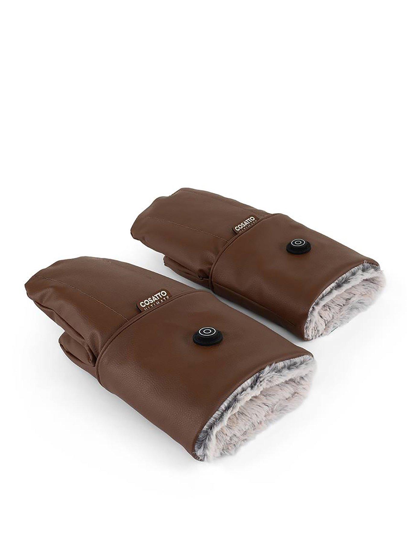 front image of cosatto-ultimate-heated-snuggle-mitts-single-tan