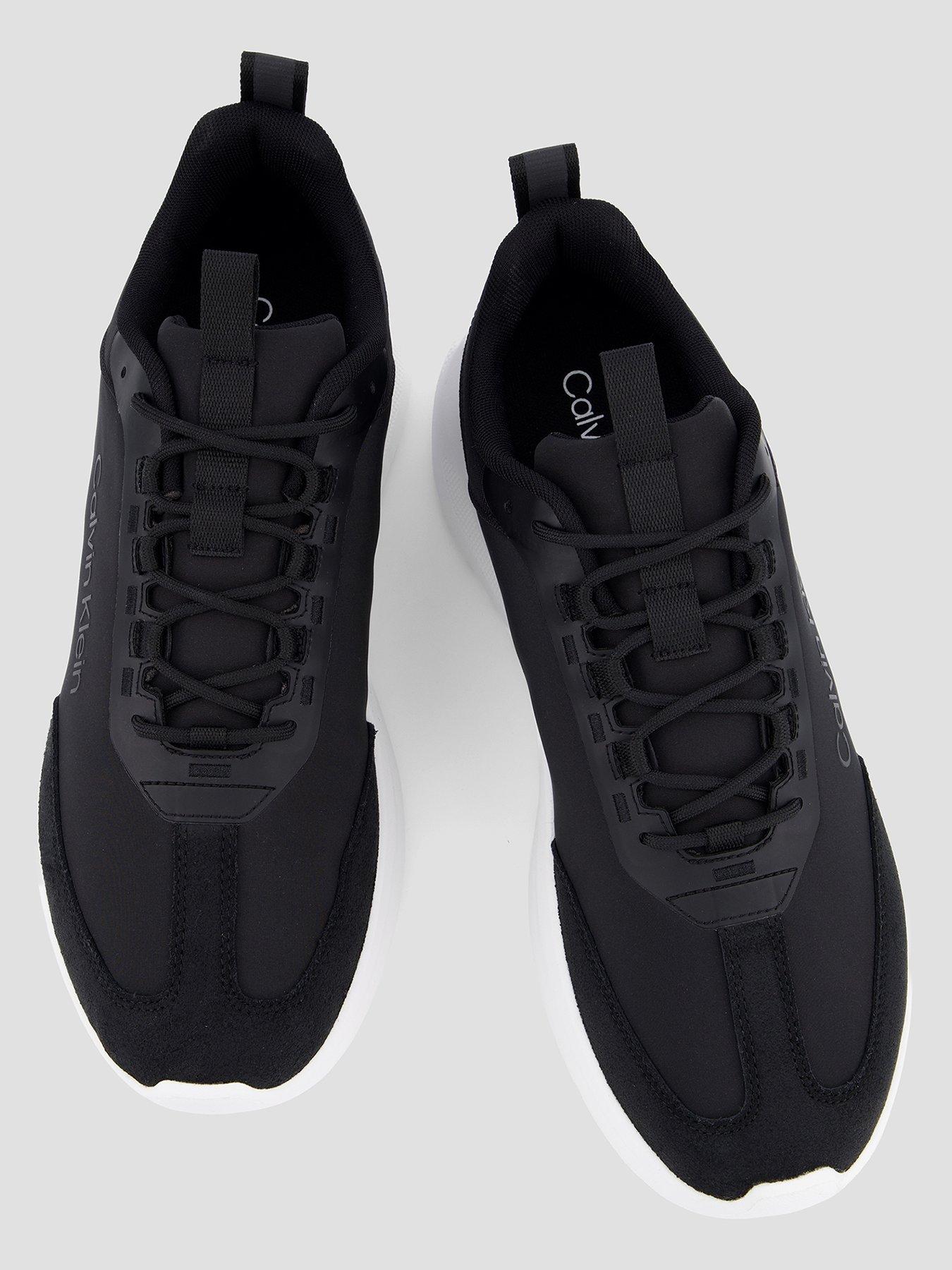 Image 3 of 7 of Calvin Klein Light Eva Runner Trainer - Black/White