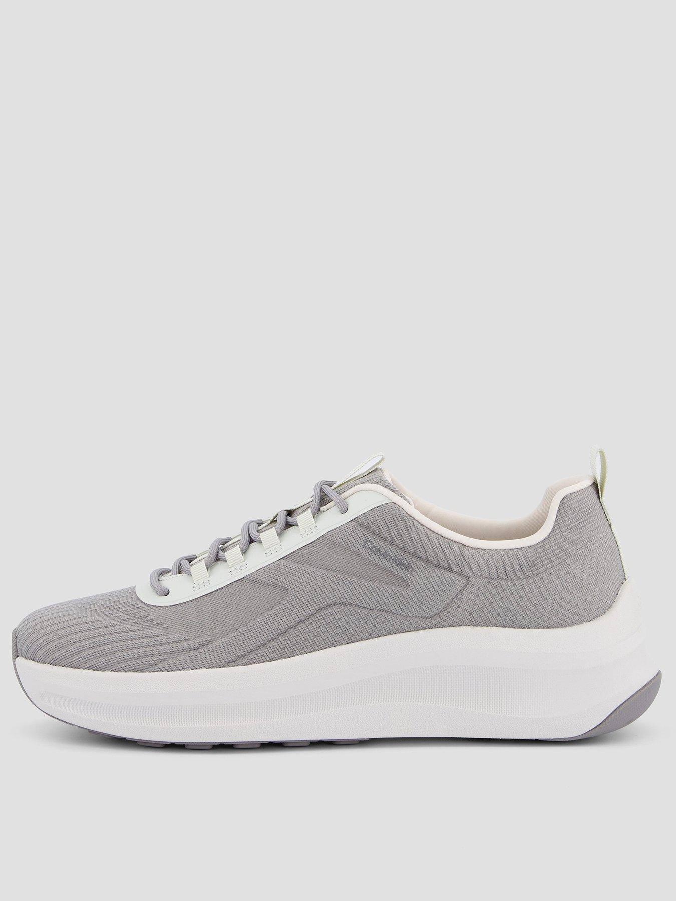  image of calvin-klein-chunky-run-lacesock-stripe-knitted-trainer-grey