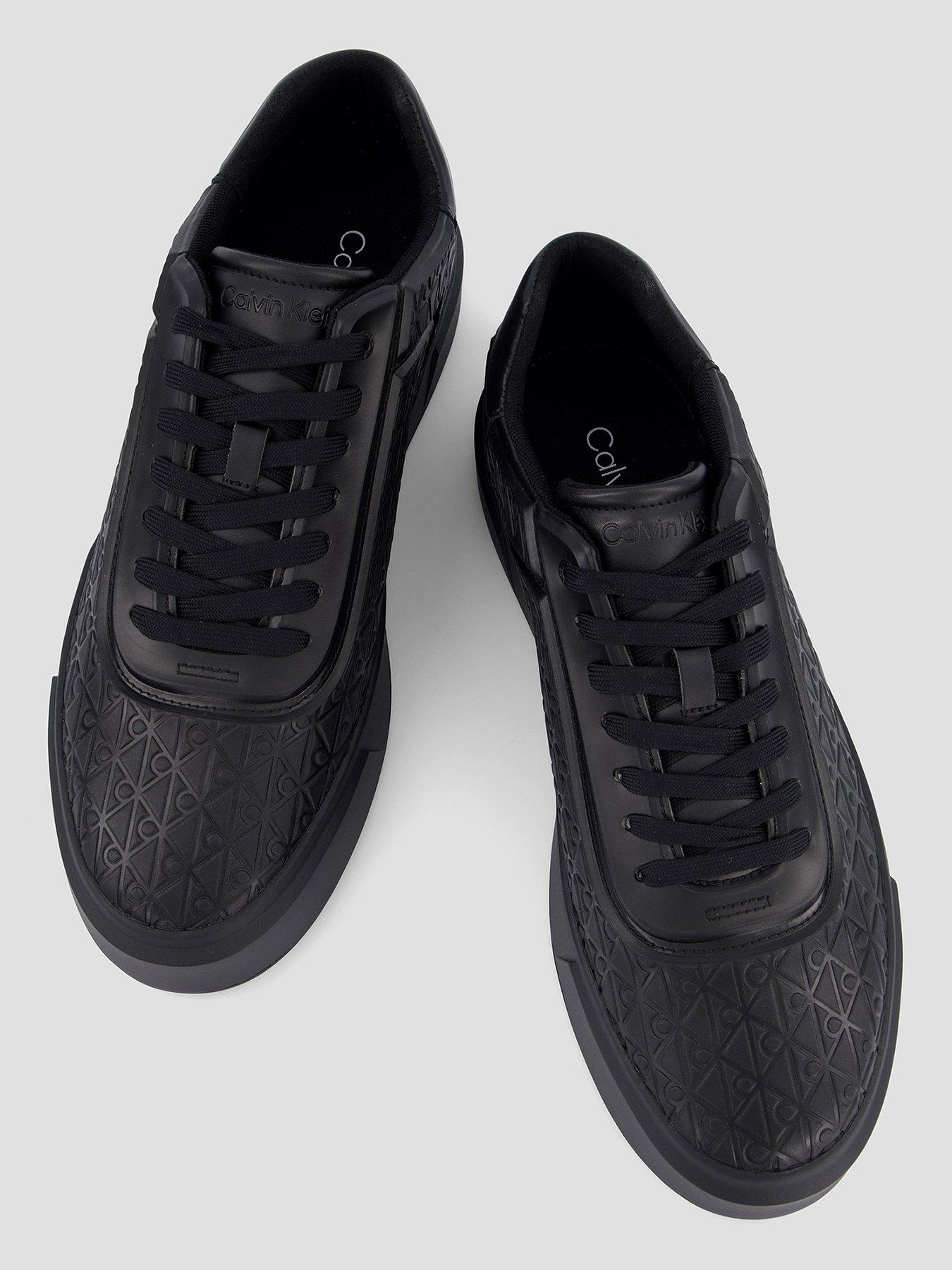  image of calvin-klein-basket-cup-trainer-black
