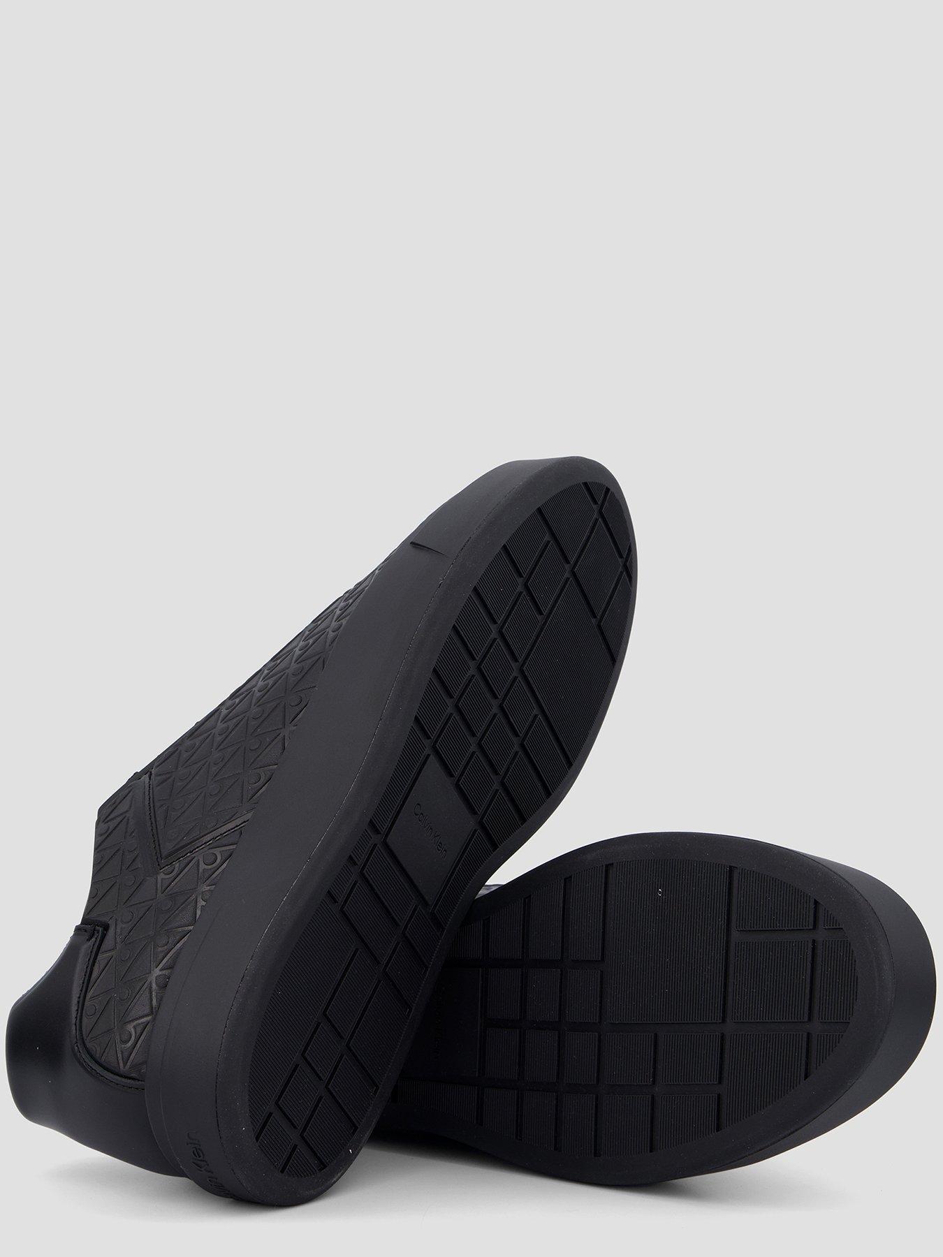  image of calvin-klein-basket-cup-trainer-black