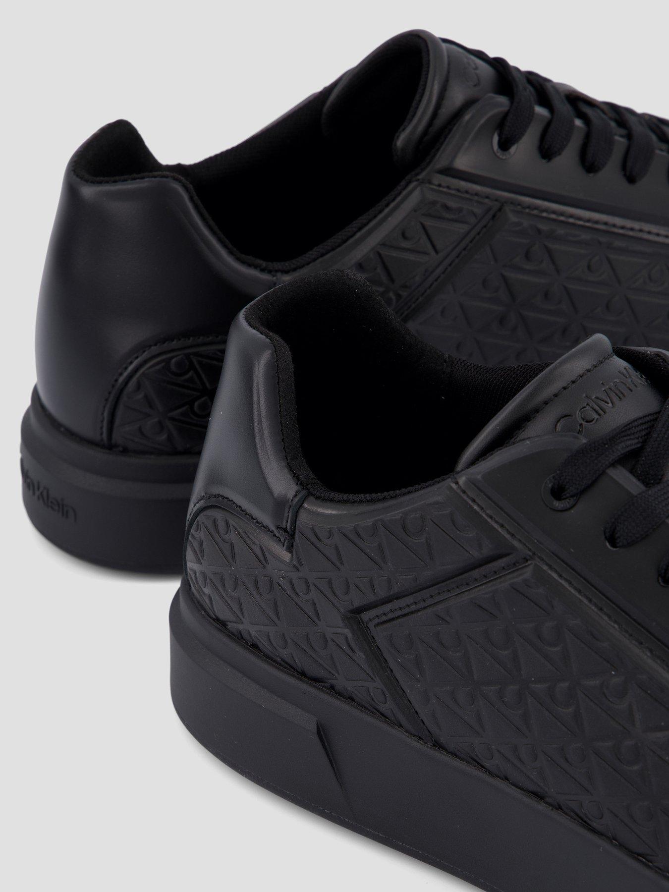  image of calvin-klein-basket-cup-trainer-black