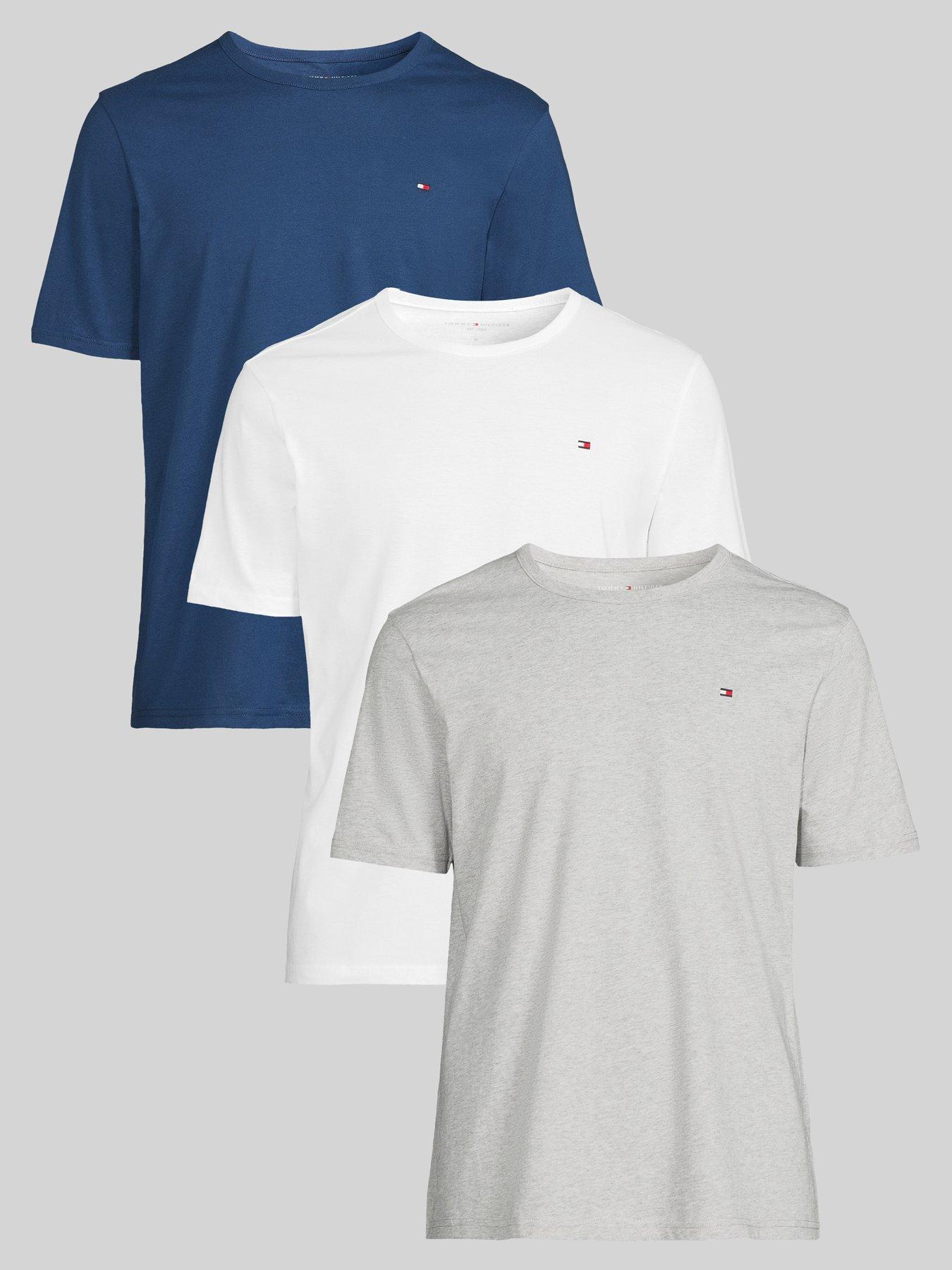  image of tommy-hilfiger-3-pack-essential-t-shirt-assorted