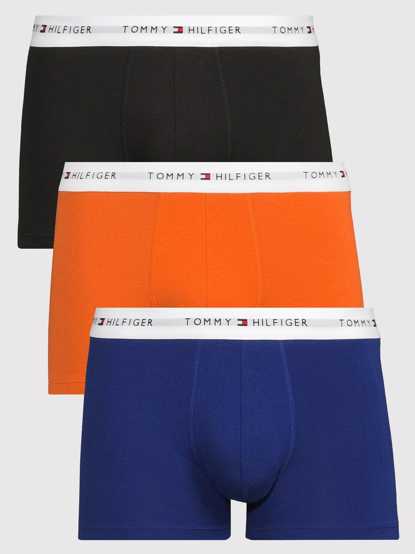Image 1 of 3 of Tommy Hilfiger 3 Pack Signature Essential Trunks - Assorted