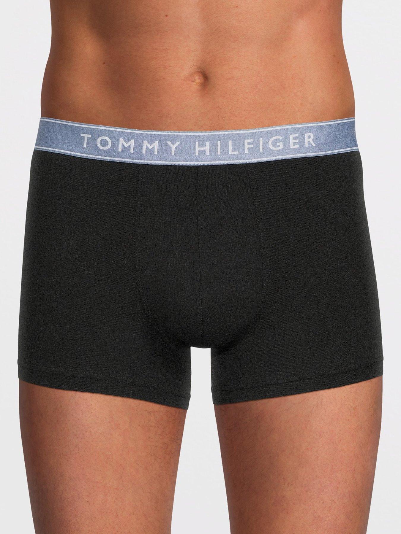 Image 2 of 3 of Tommy Hilfiger 3 Pack Everyday Essentials Trunks - Black