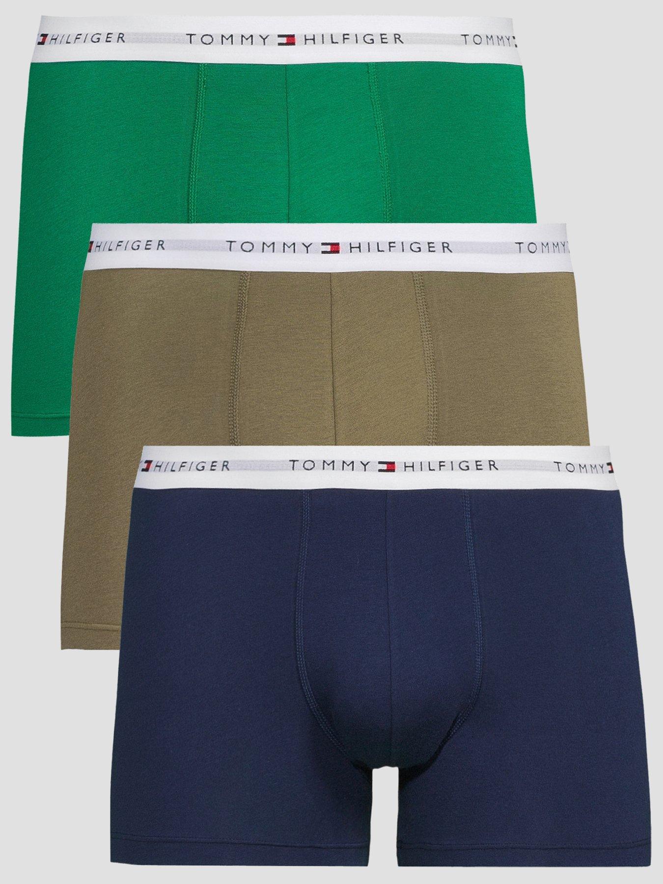 Image 1 of 3 of Tommy Hilfiger 3 Pack Signature Essential Trunks - Assorted
