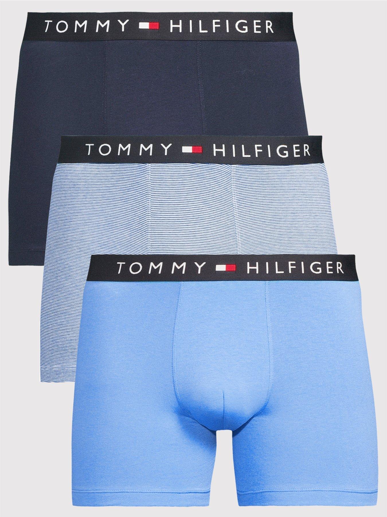 Tommy Hilfiger Tommy Hilfiger 3 Pack Original Boxer Brief - Blue