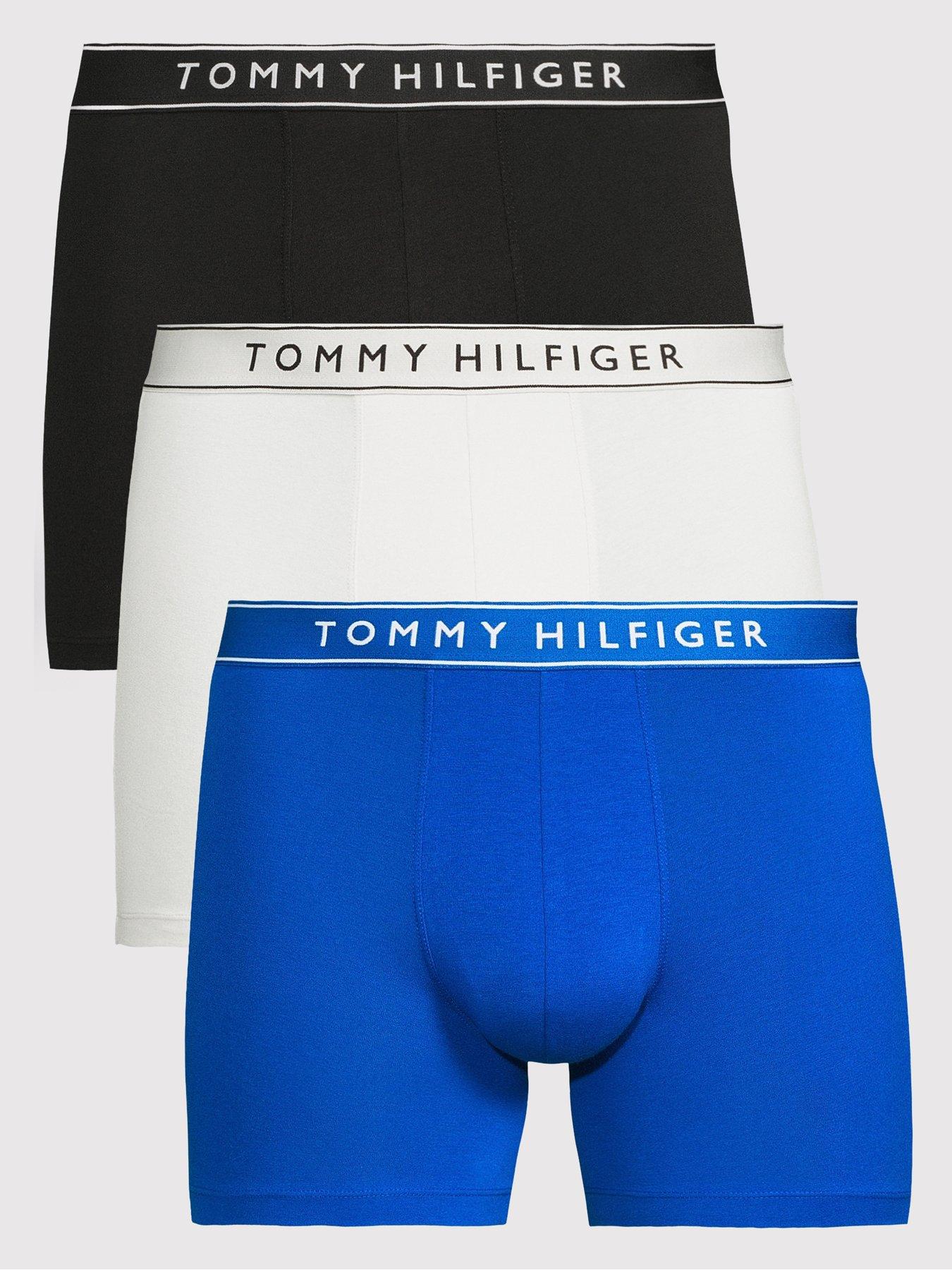 Image 1 of 3 of Tommy Hilfiger 3 Pack Everyday Essentials Boxer Brief - Assorted