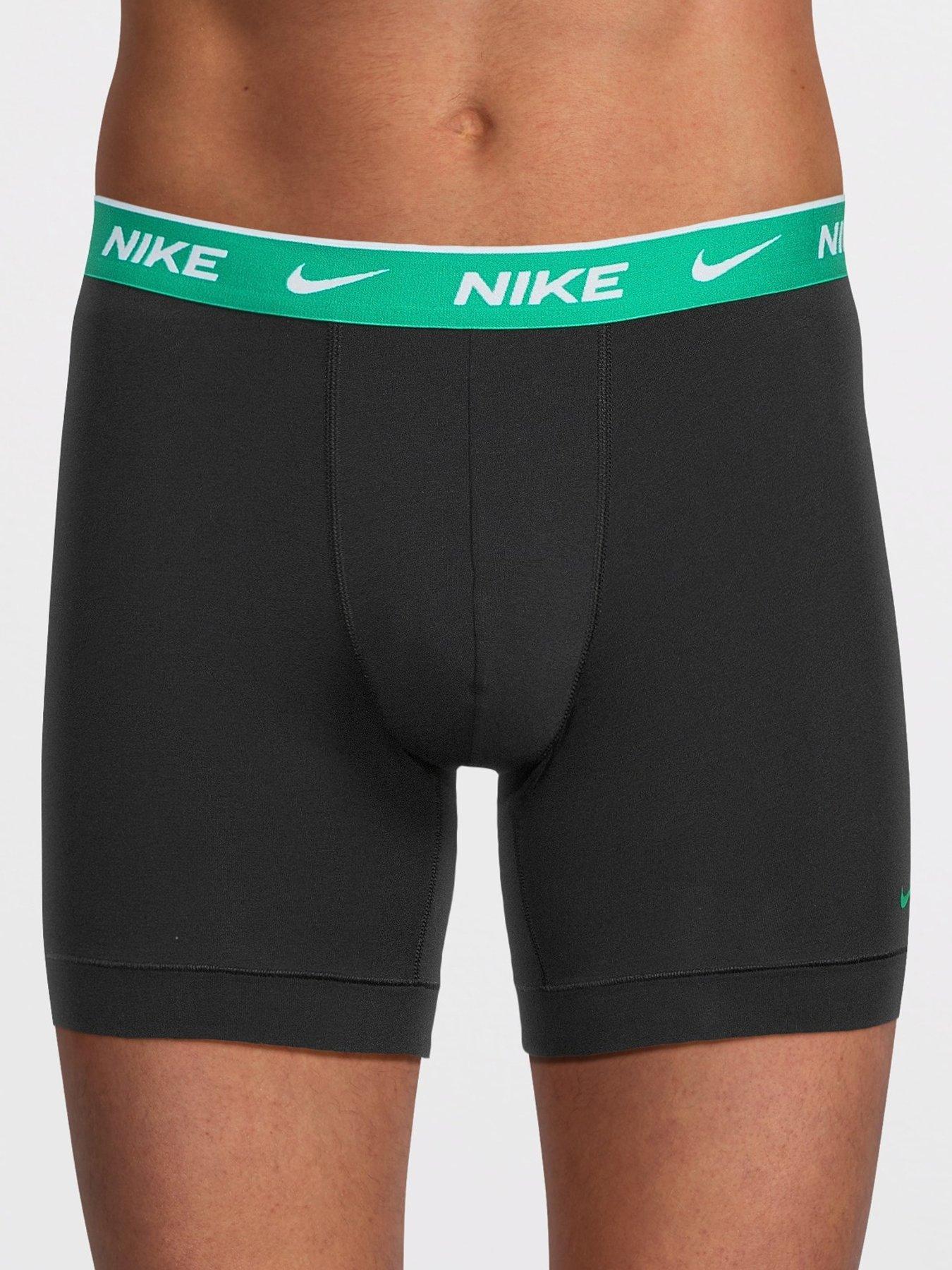 Image 2 of 3 of Nike Cotton Stretch 5 Pack Boxer Brief - Black/Multi