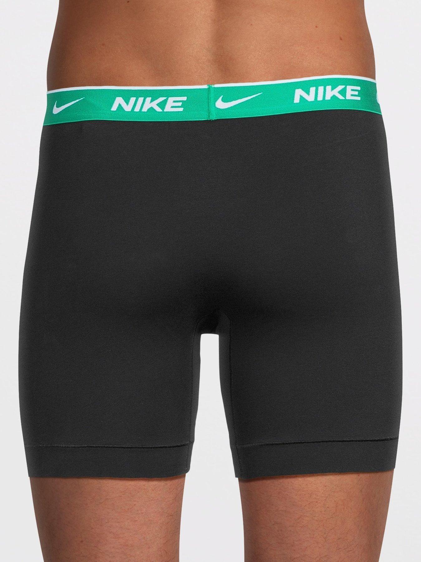 Image 3 of 3 of Nike Cotton Stretch 5 Pack Boxer Brief - Black/Multi
