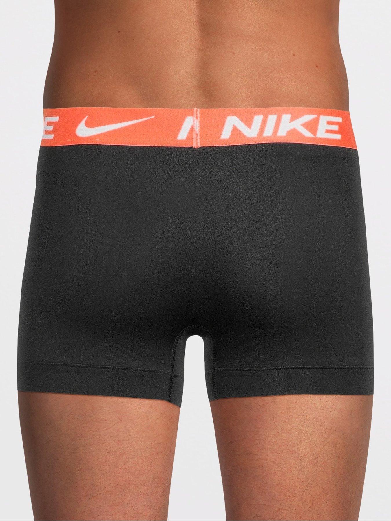 Image 3 of 3 of Nike Micro 3 Pack Trunks - Black/Multi
