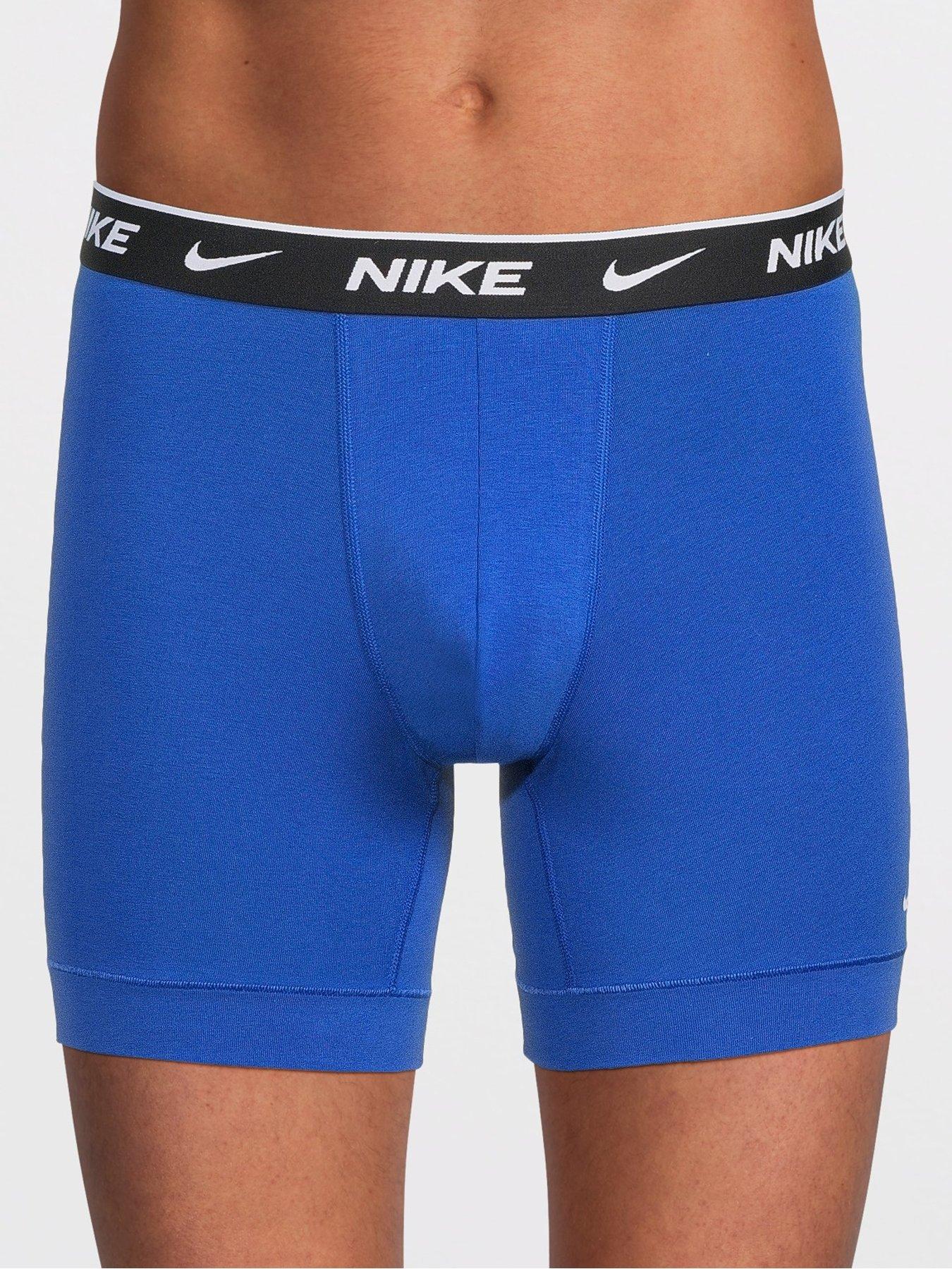 Image 2 of 4 of Nike Cotton Stretch 3 Pack Boxer Brief - Assorted