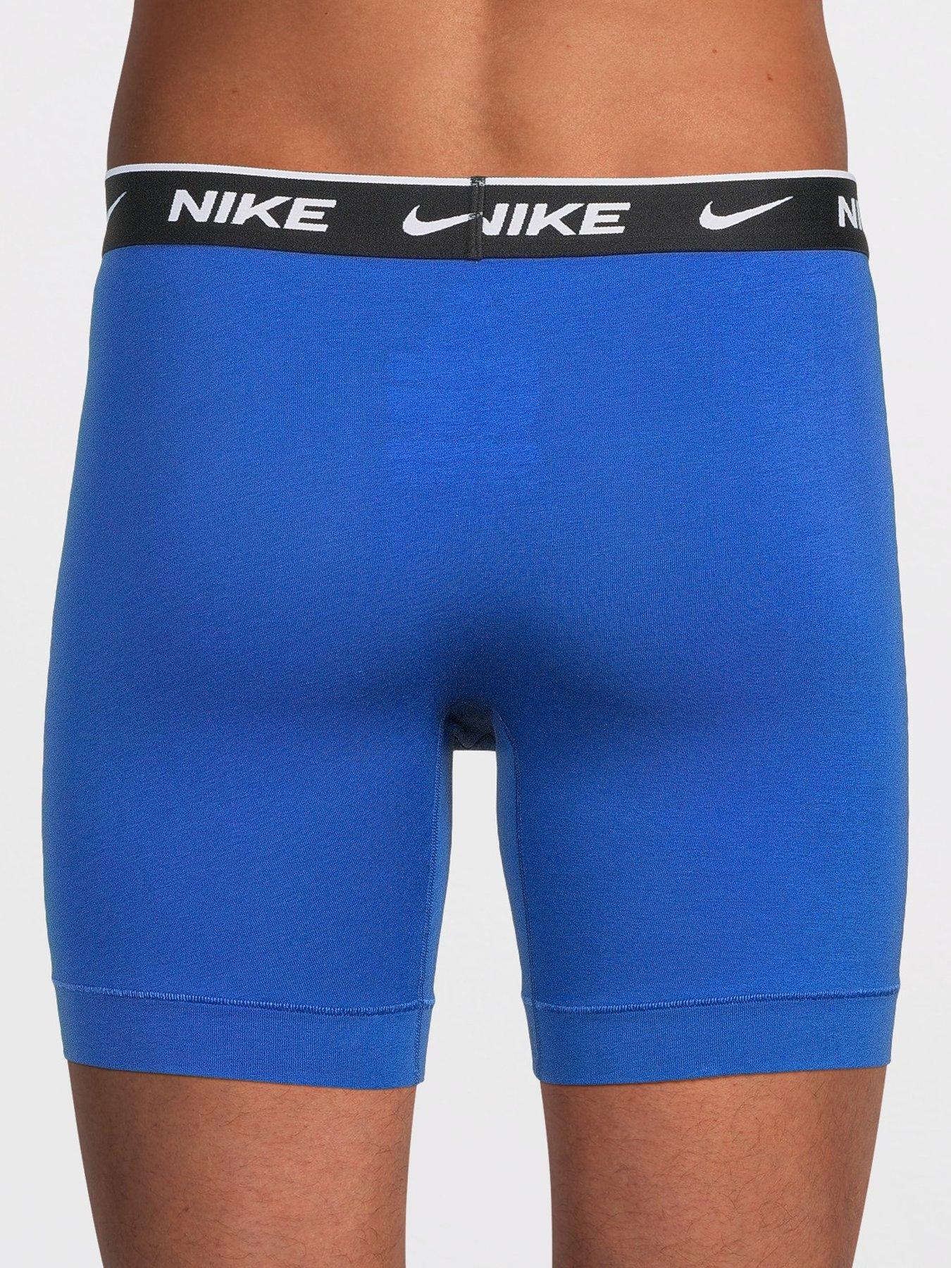 Image 3 of 4 of Nike Cotton Stretch 3 Pack Boxer Brief - Assorted