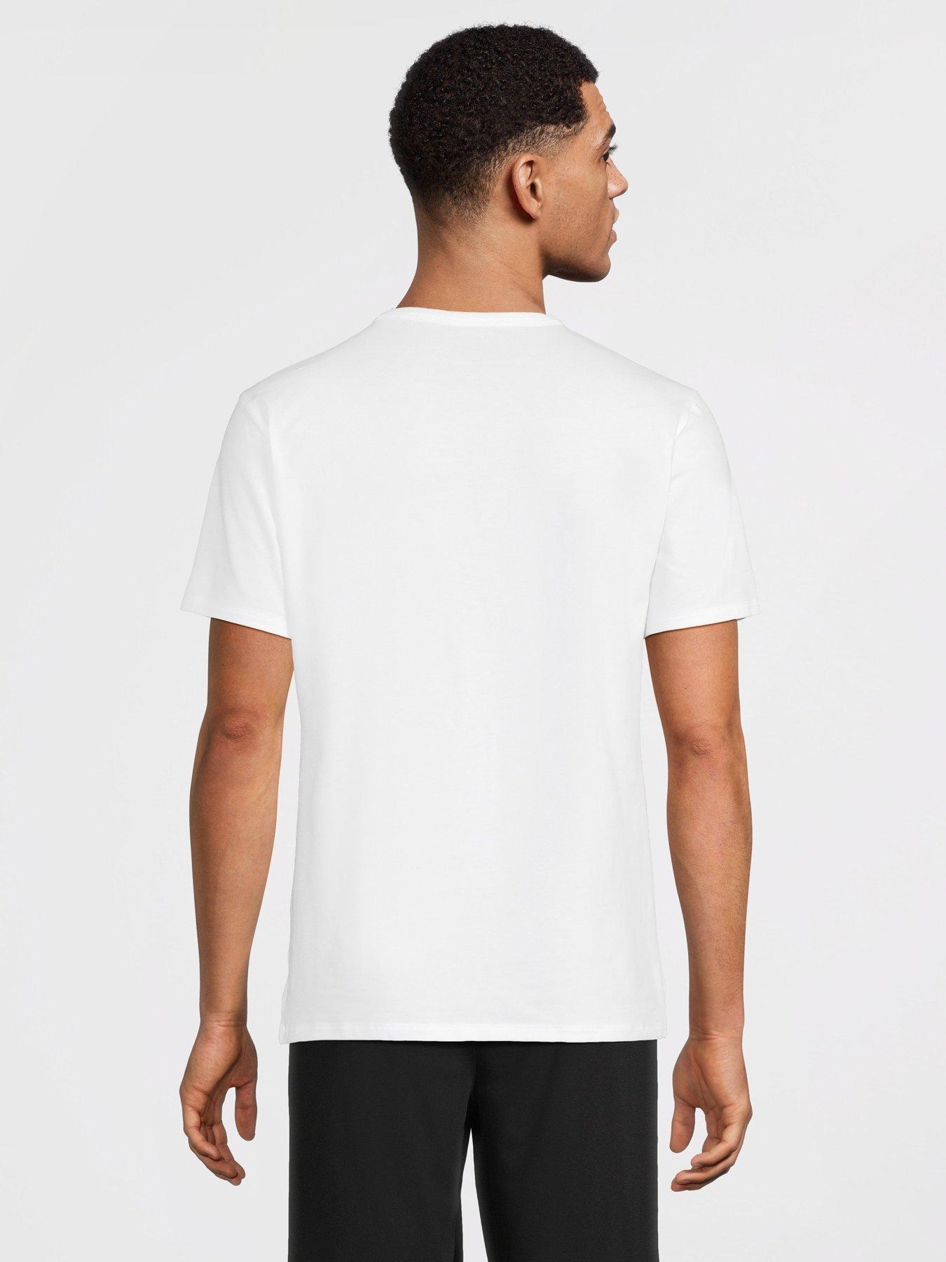  image of calvin-klein-loungewear-3-pack-microfibre-t-shirts-assorted