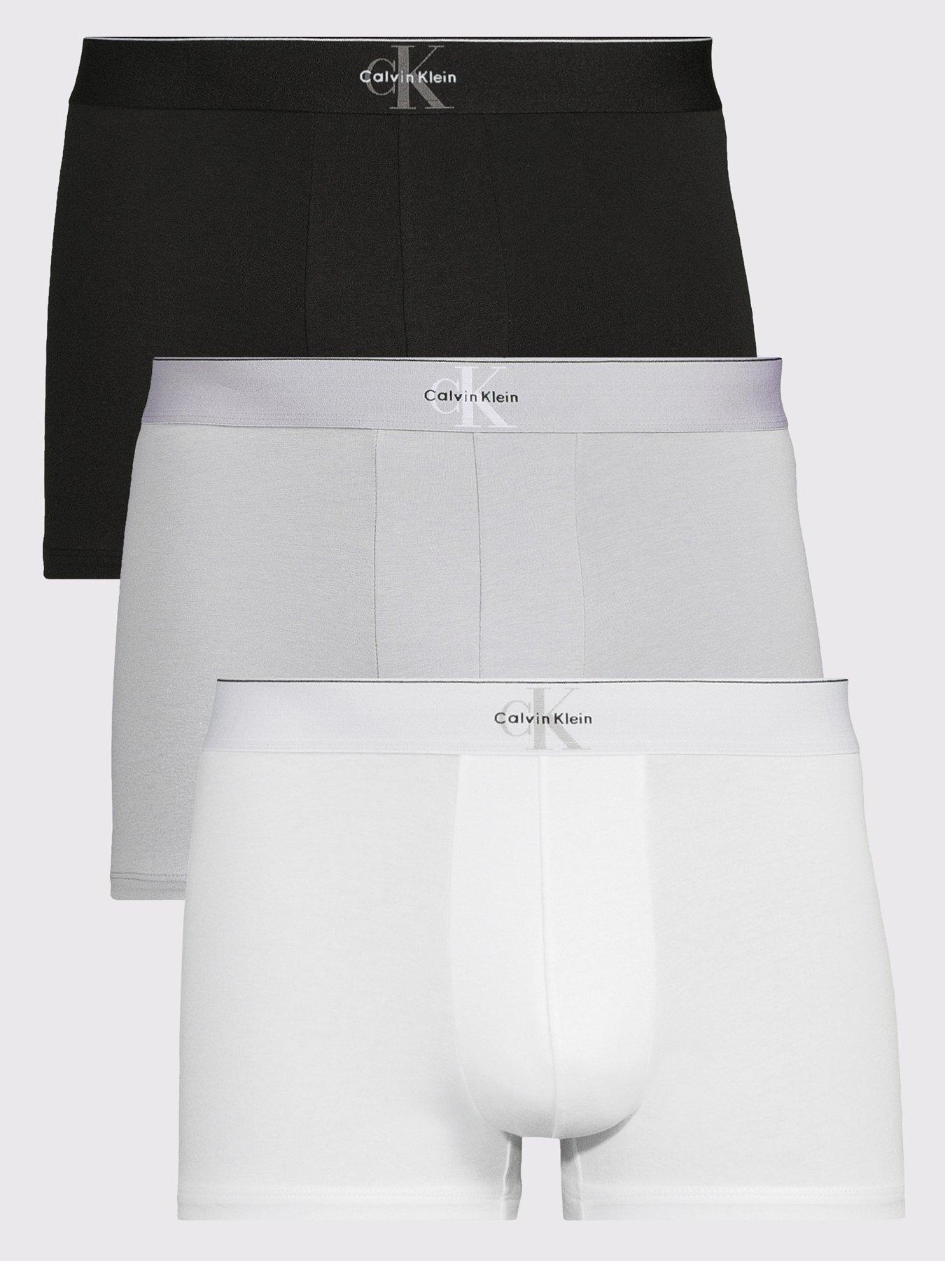 Calvin Klein Underwear Archive Cotton 3 Pack Trunks - Assorted