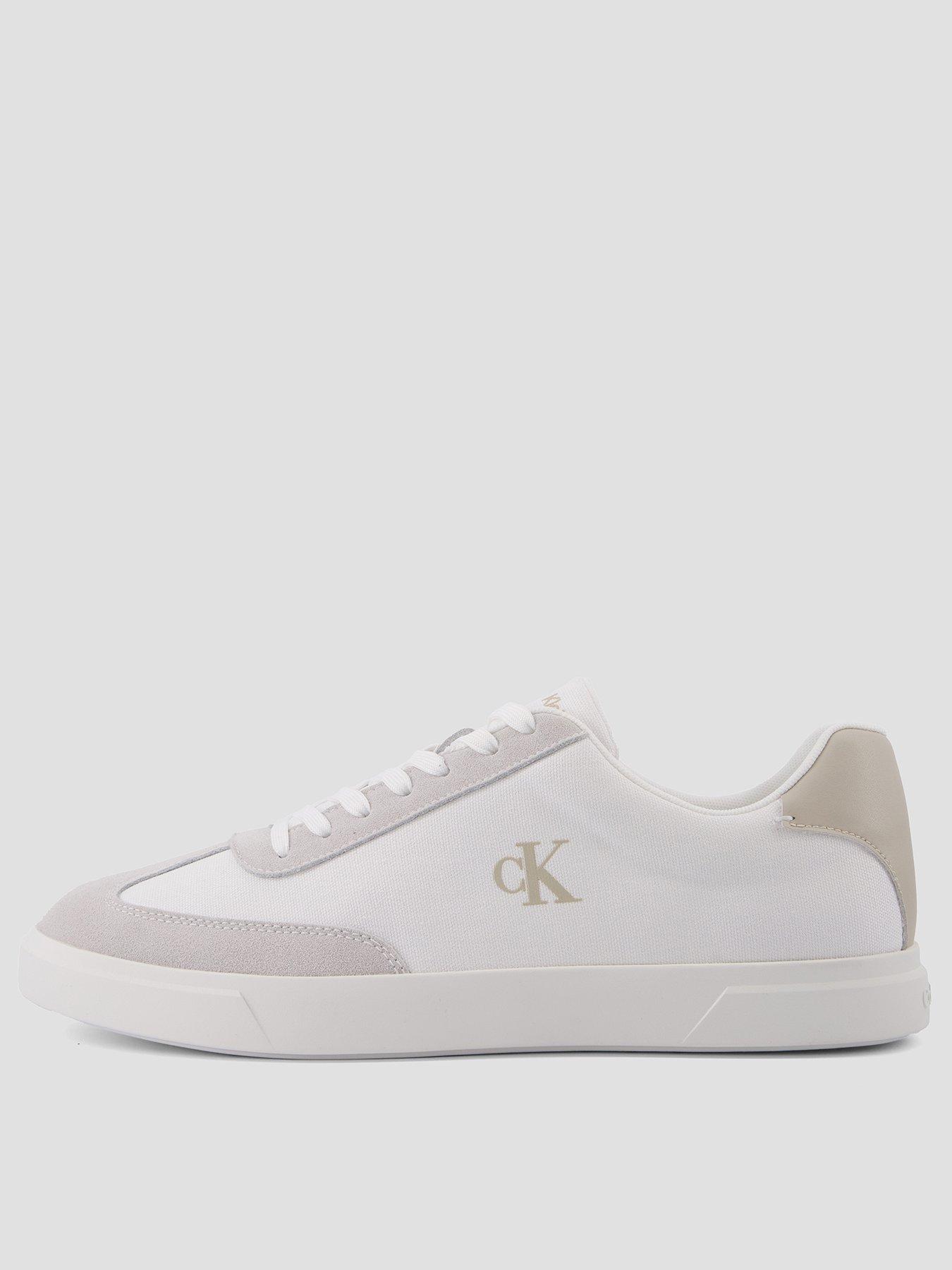  image of calvin-klein-low-profile-cupsole-trainers-white